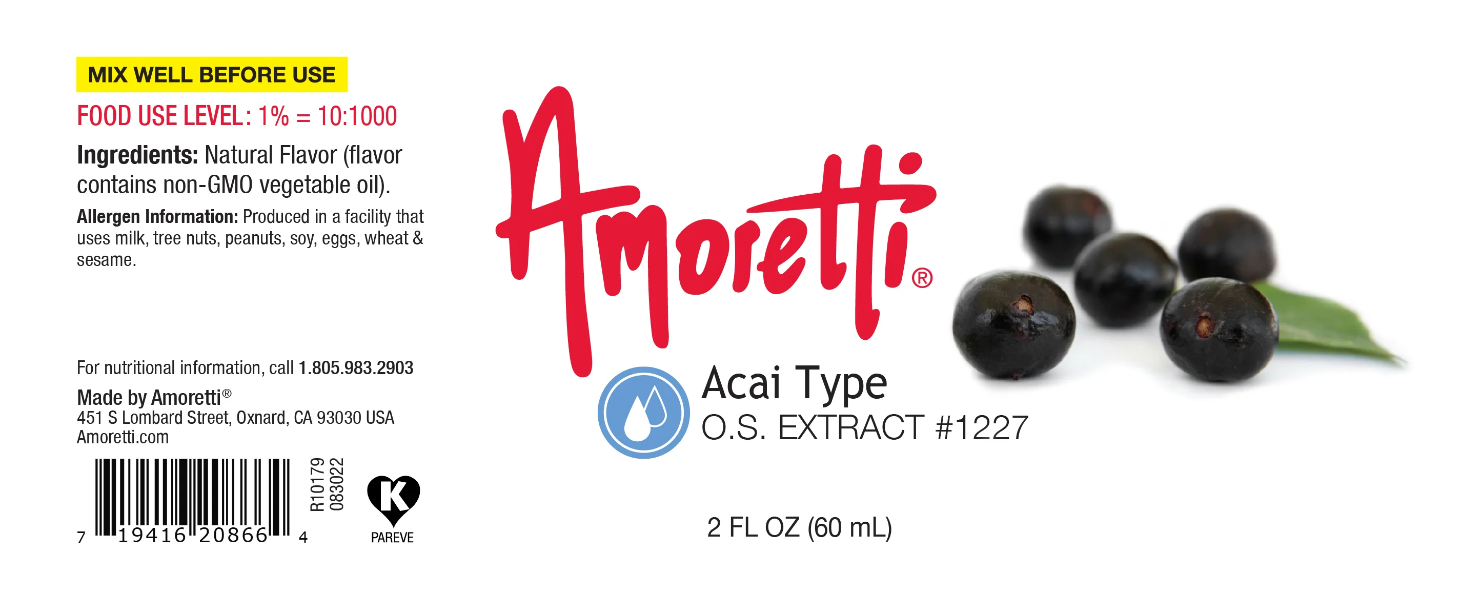 Acai Type Extract Oil Soluble - Image 2