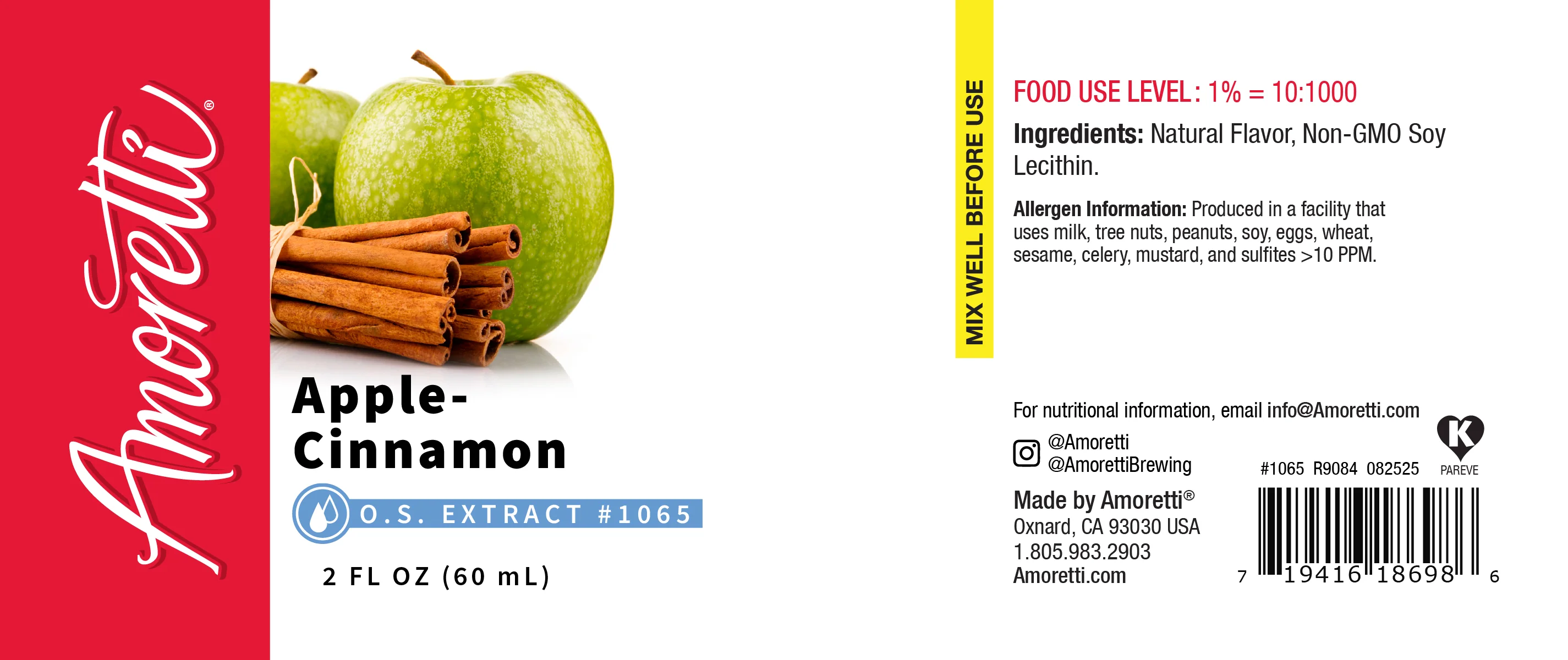 Apple Cinnamon Extract Oil Soluble - Image 2