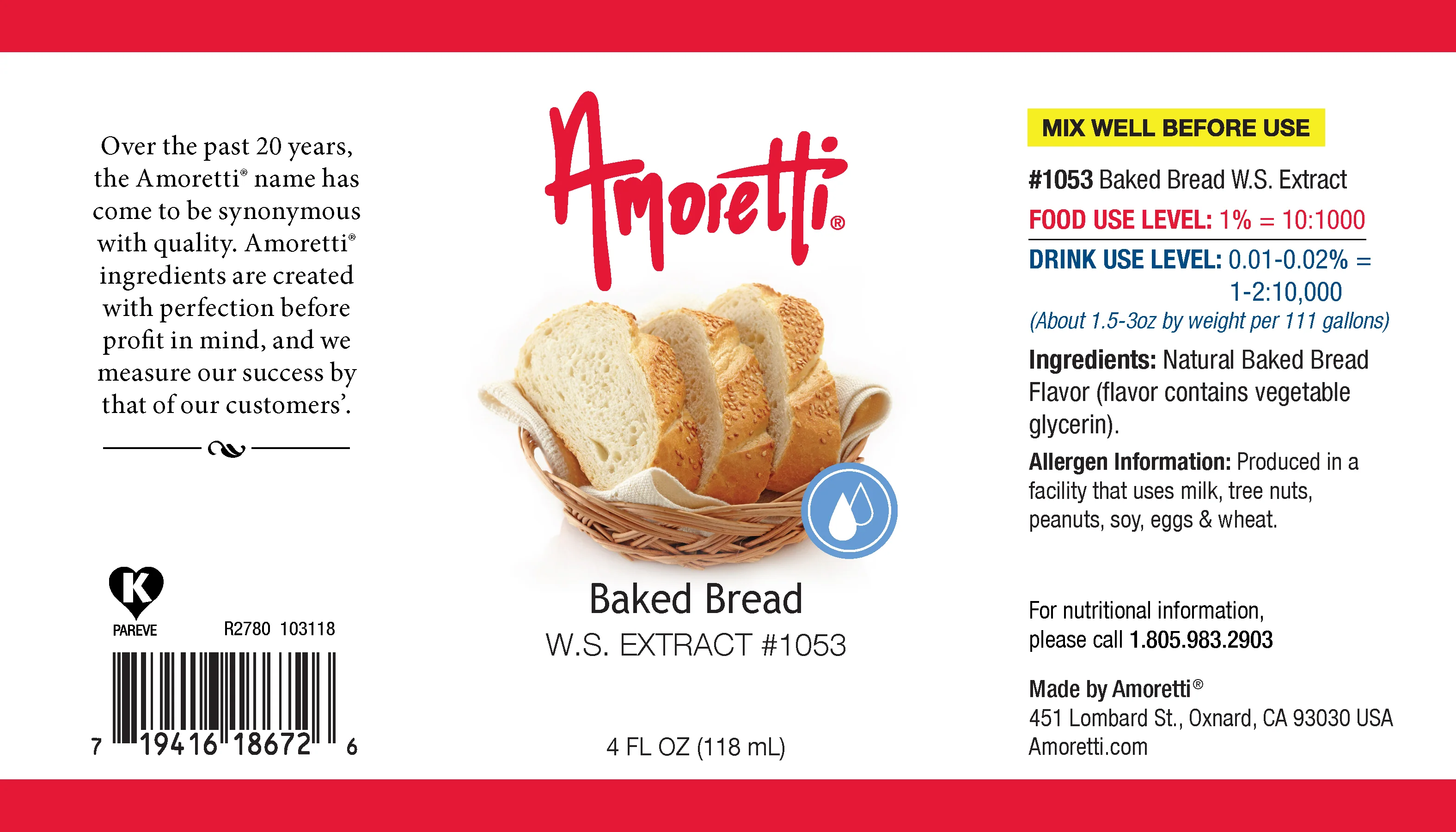 Baked Bread Extract Water Soluble - Image 2