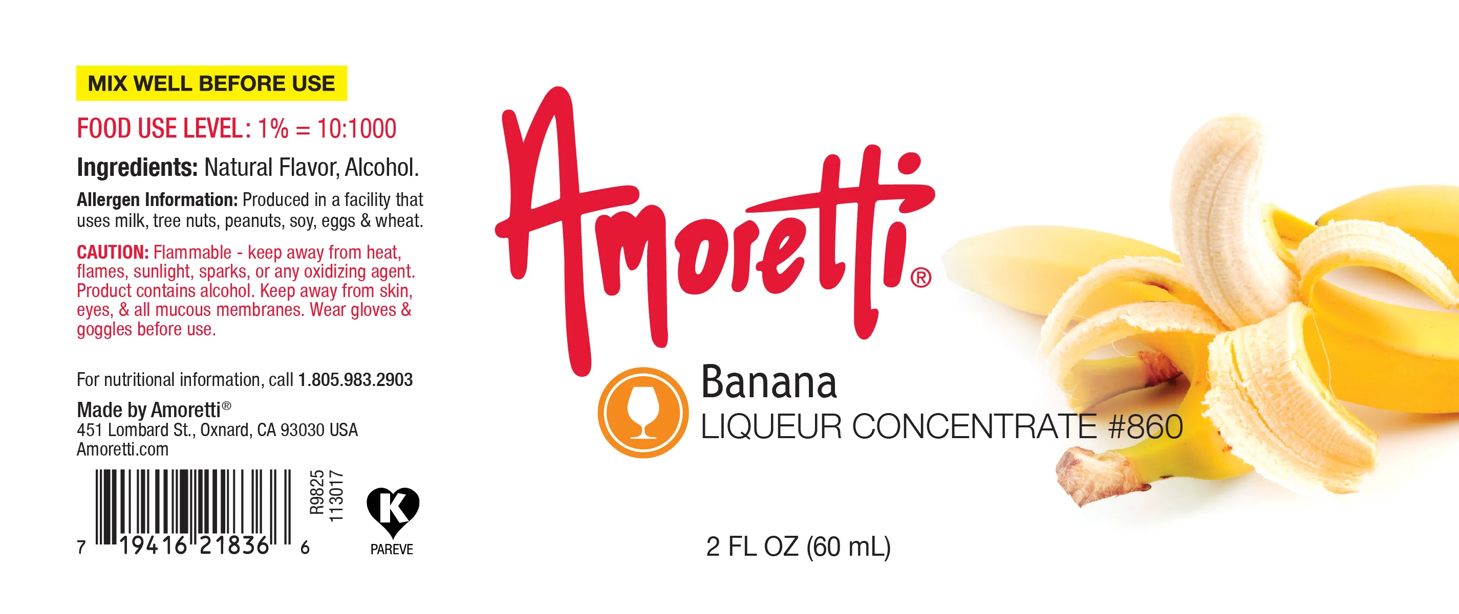 Banana Liqueur Concentrate - Image 2