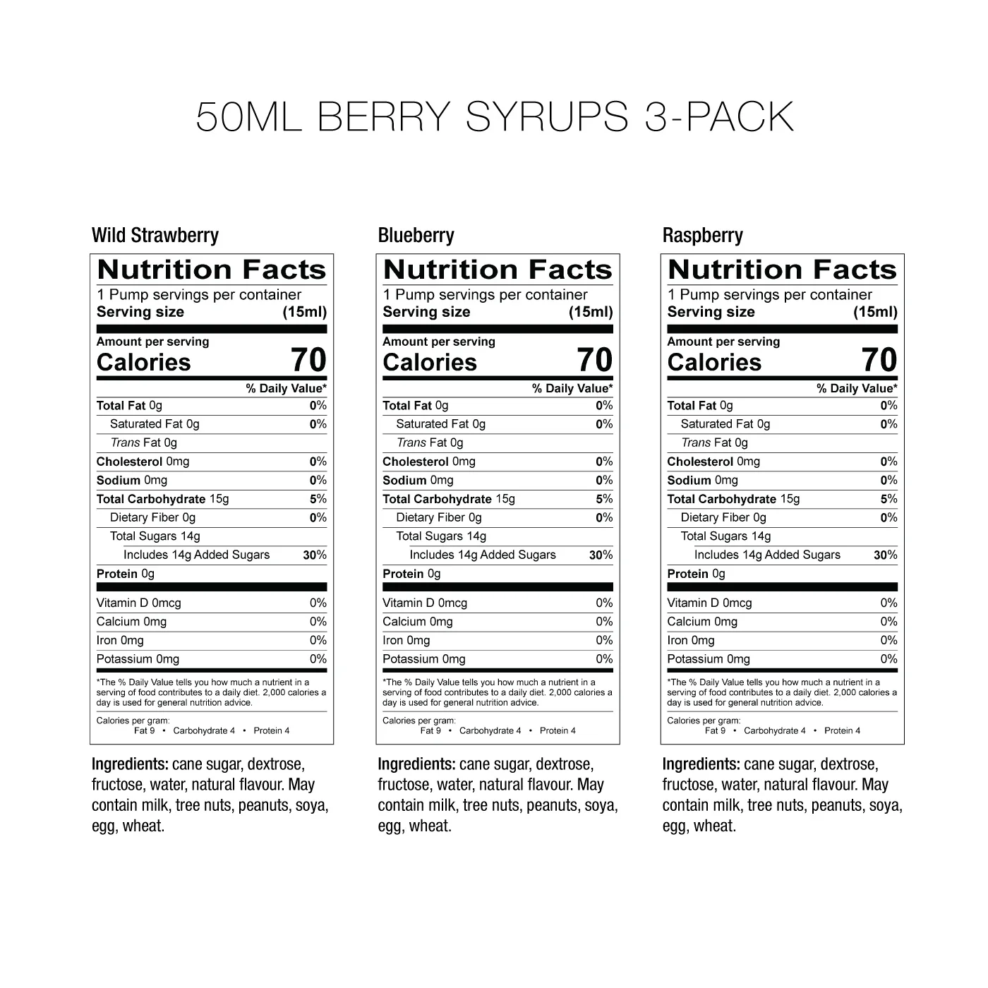 Berry Syrups 3 Pack - Image 2