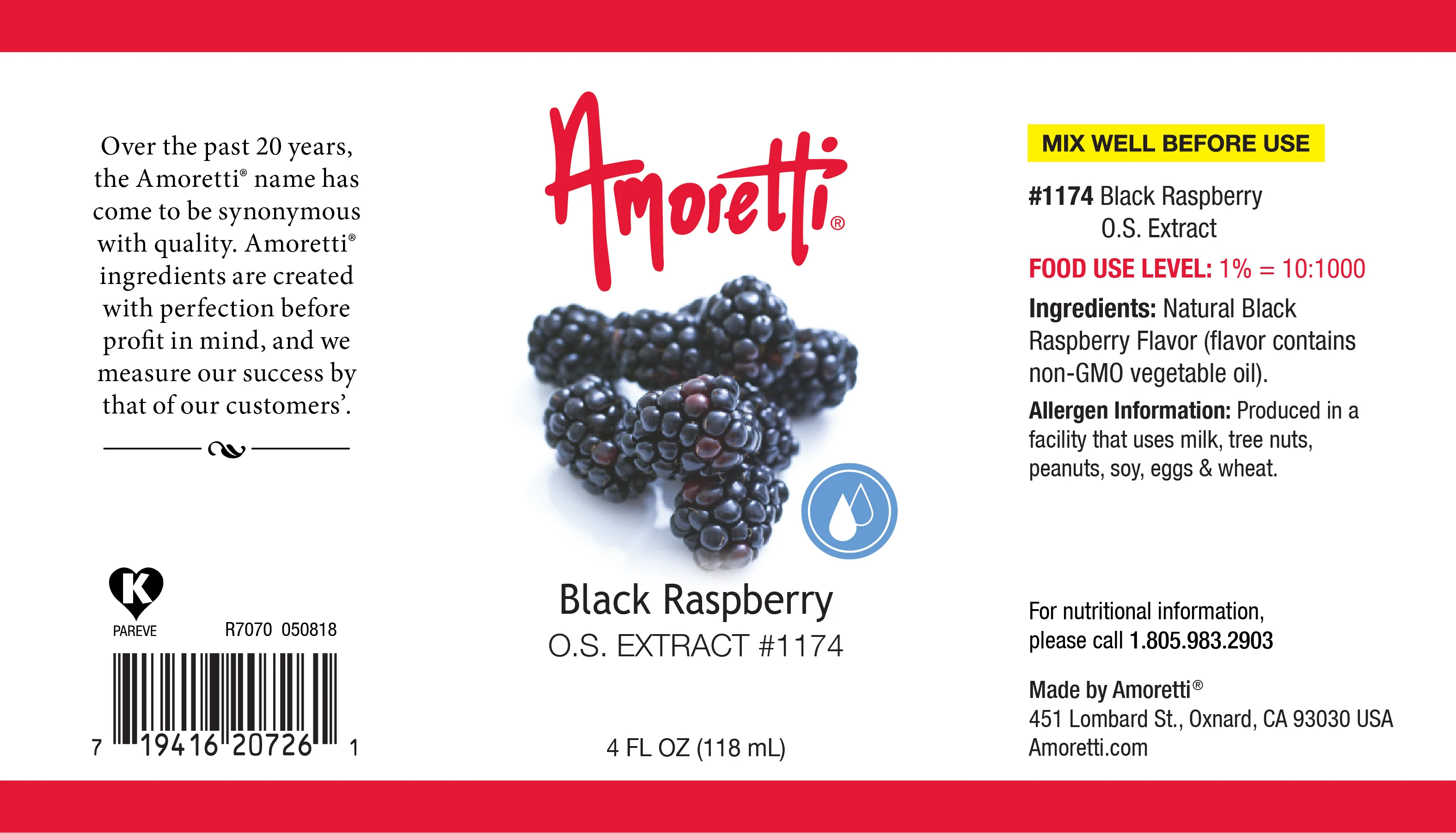 Black Raspberry Extract Oil Soluble - Image 2