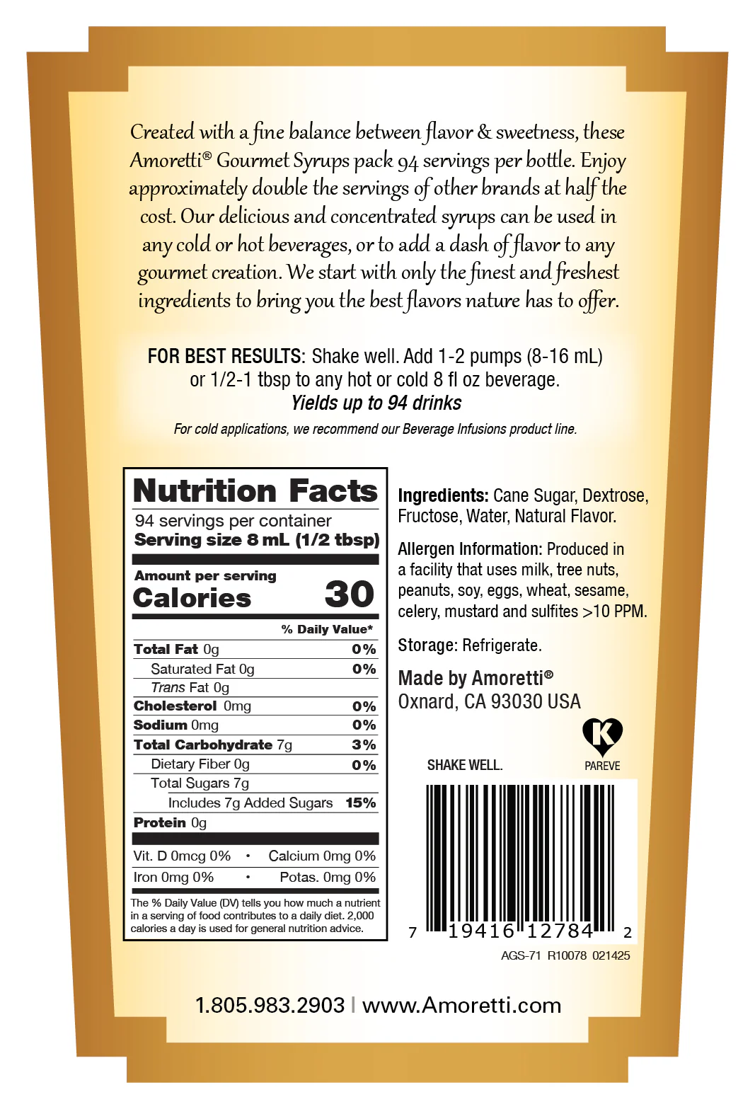 Blackberry Gourmet Syrup - Image 2