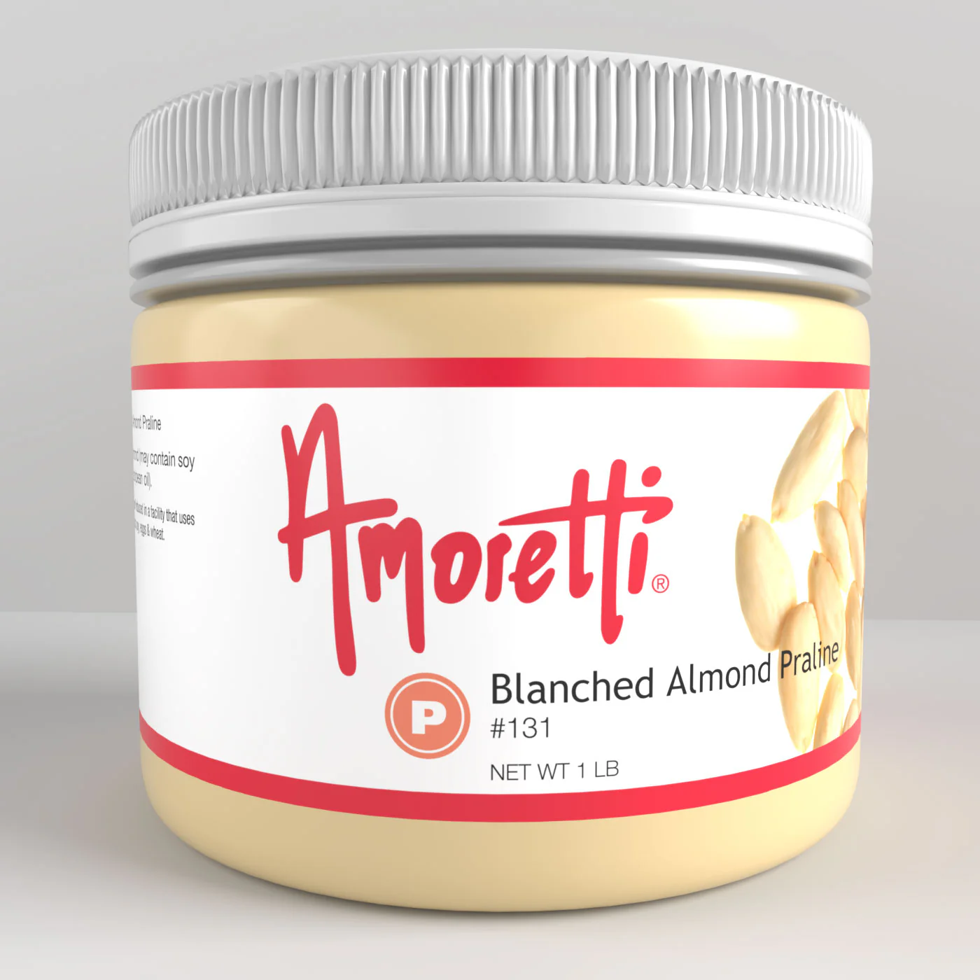 Blanched Almond Praline  - Roasted, Ultra Smooth Blanched Almond Butter (no sugar added)