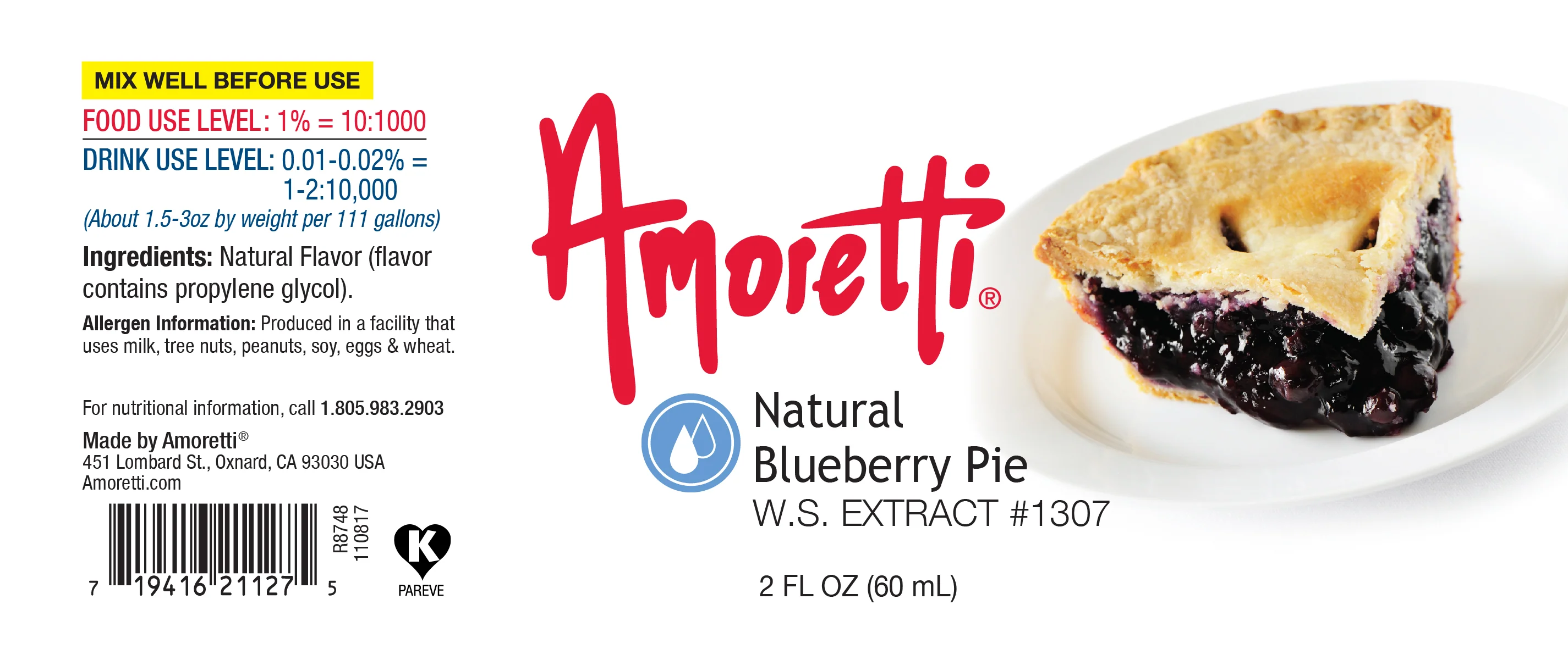 Natural Blueberry Pie Extract Water Soluble - Image 2
