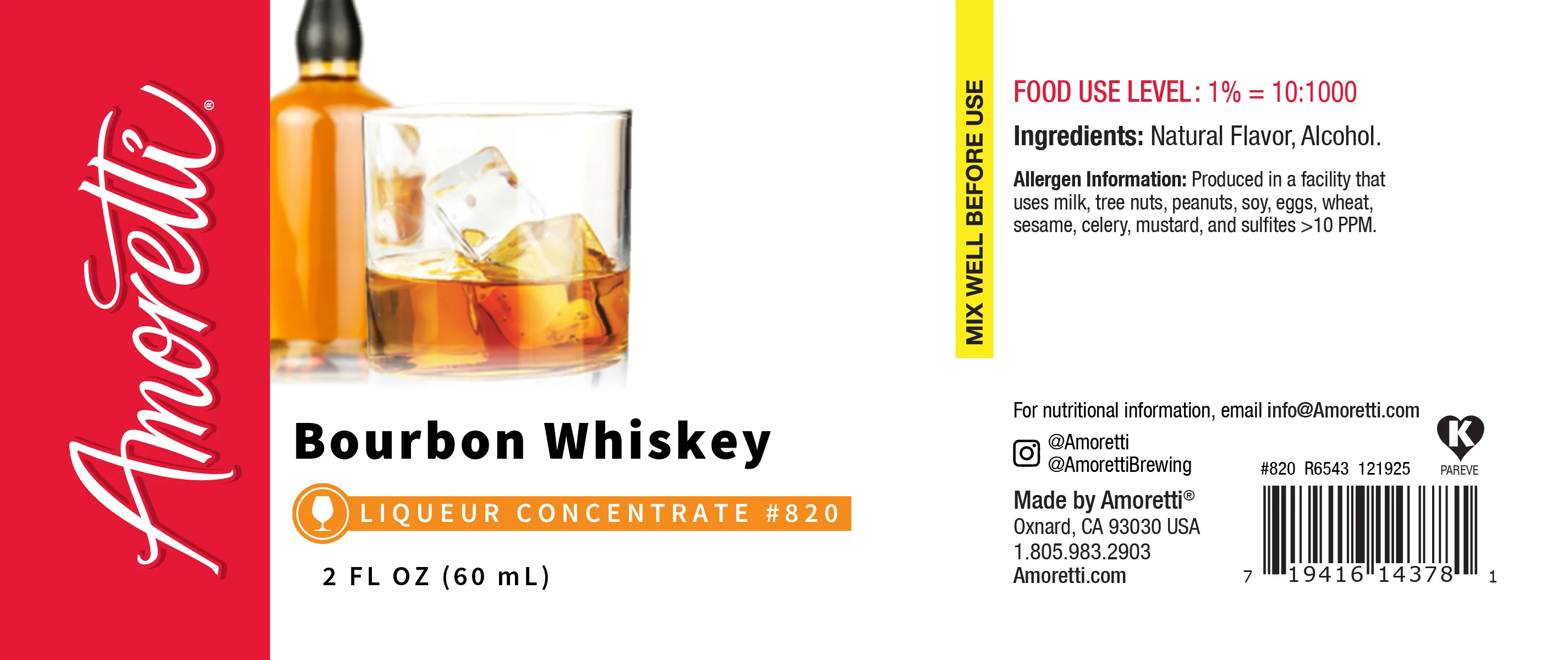 Bourbon Whiskey Liqueur Concentrate - Image 2