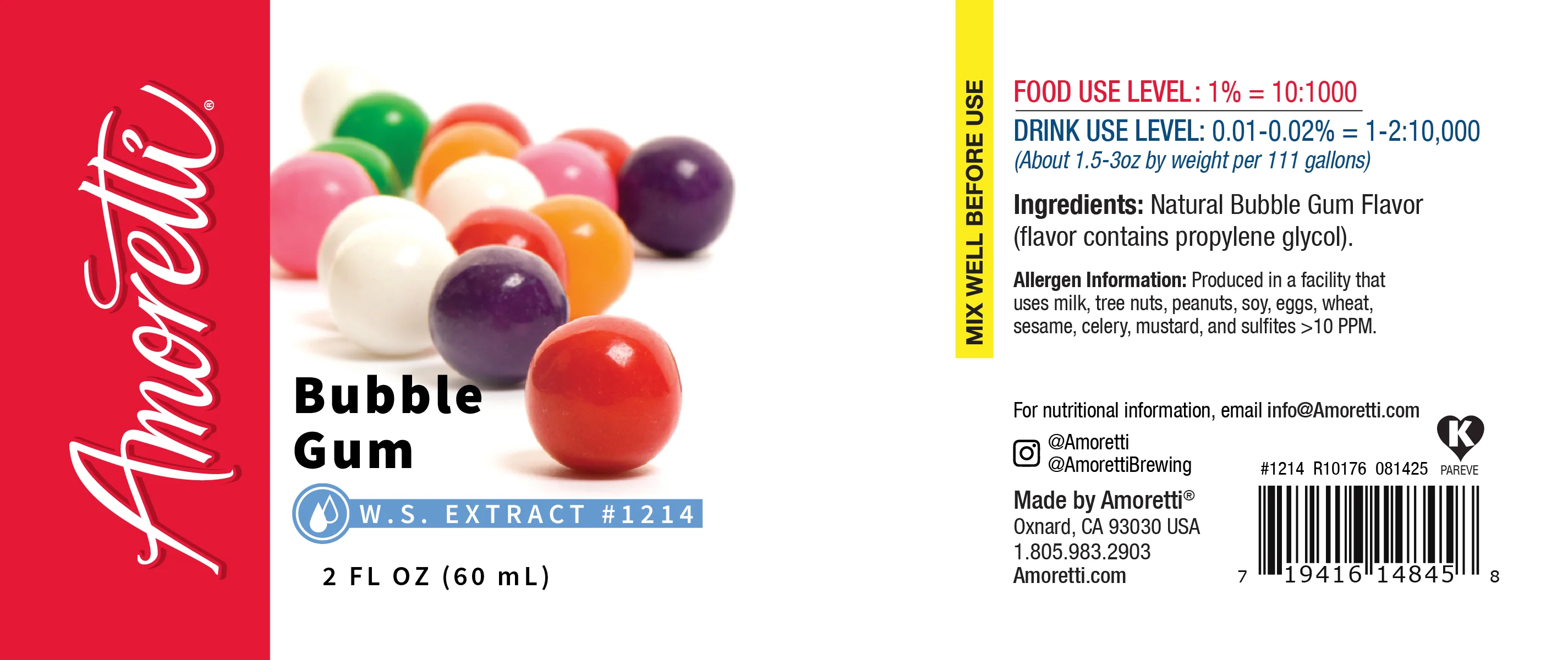 Bubble Gum Extract Water Soluble - Image 2