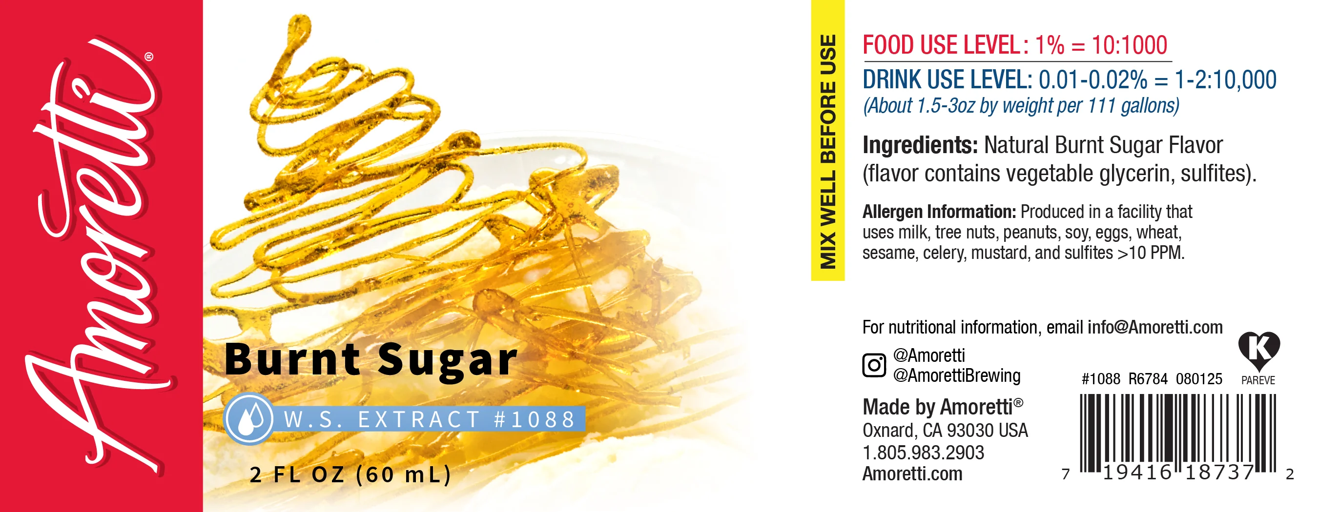Burnt Sugar Extract Water Soluble - Image 2