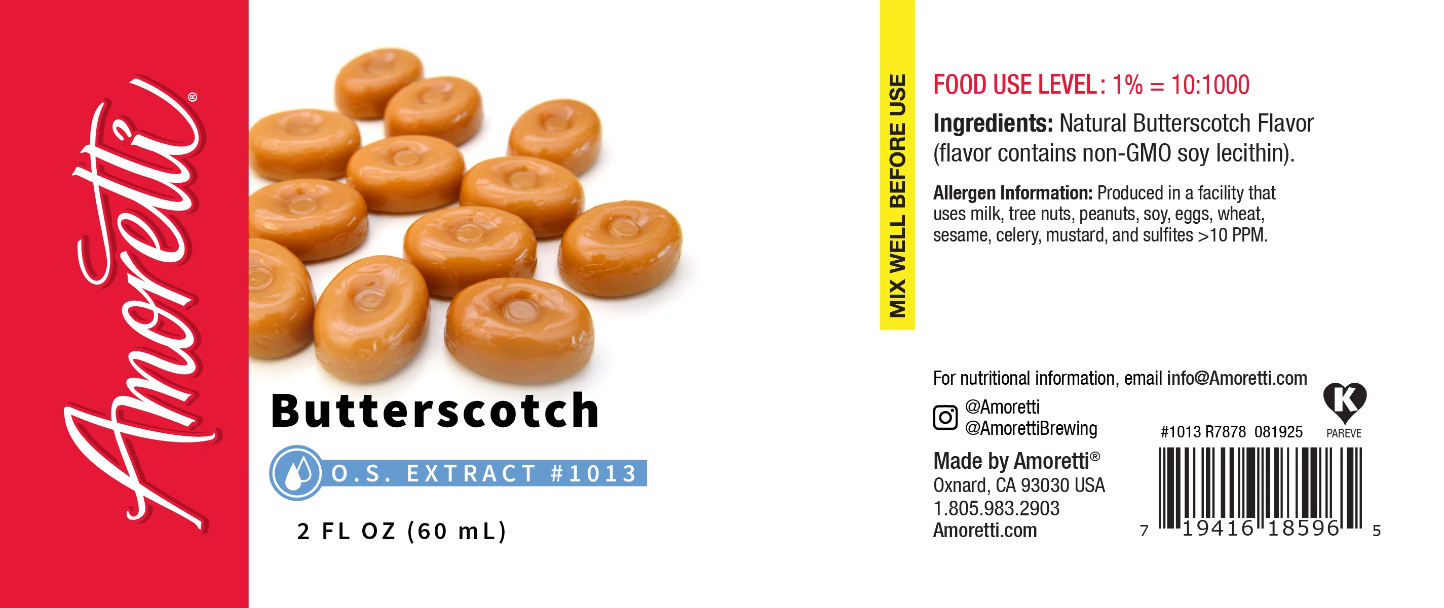 Butterscotch Extract Oil Soluble - Image 2