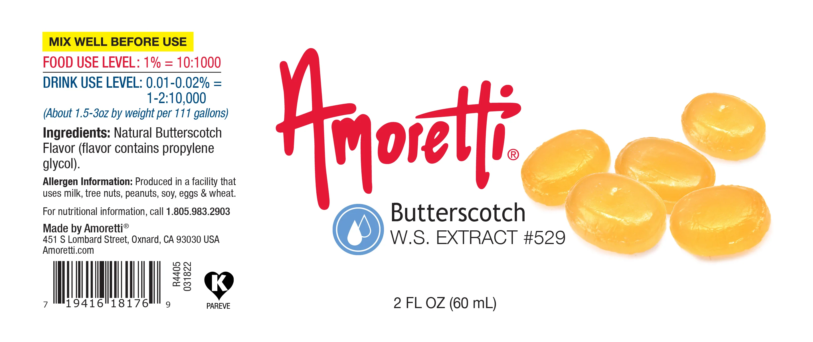 Butterscotch Extract Water Soluble - Image 2