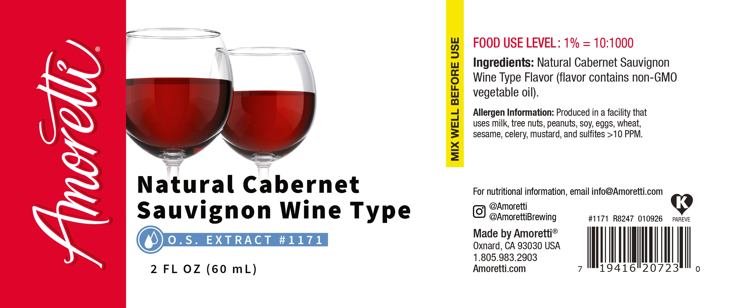 Natural Cabernet Sauvignon Wine Extract Oil Soluble - Image 2
