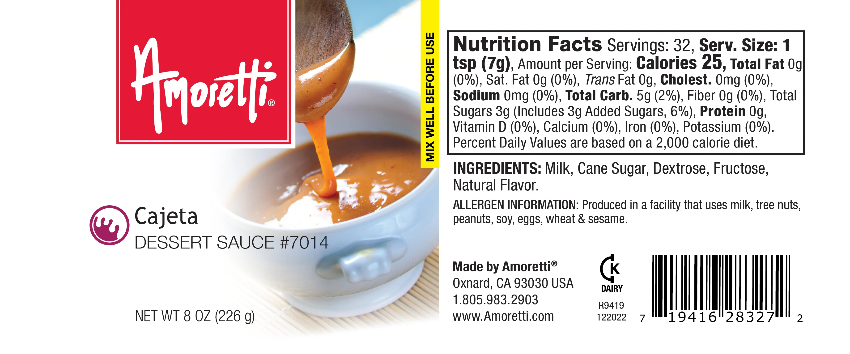 Cajeta Dessert Sauce - Image 2