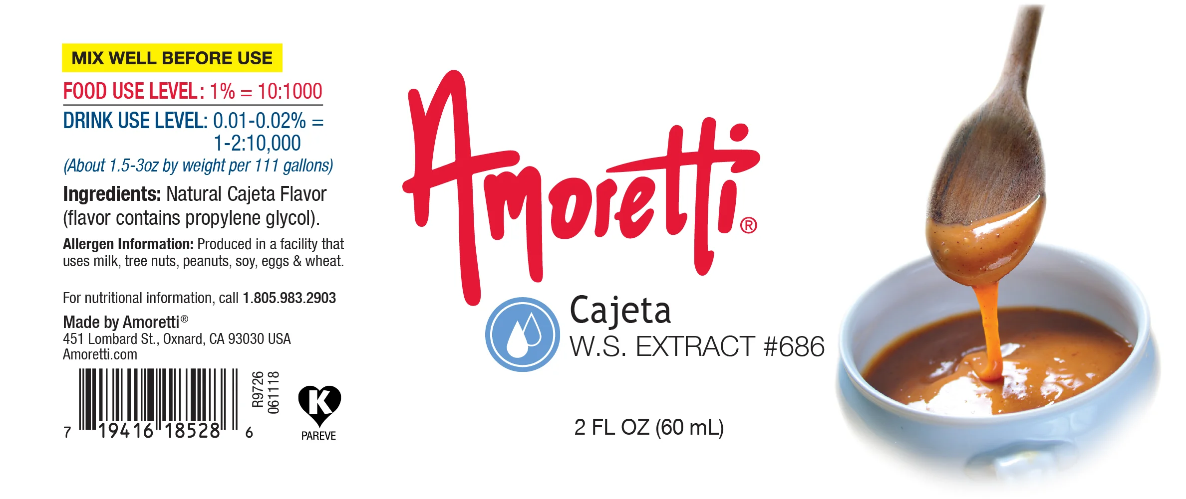 Cajeta Extract Water Soluble - Image 2