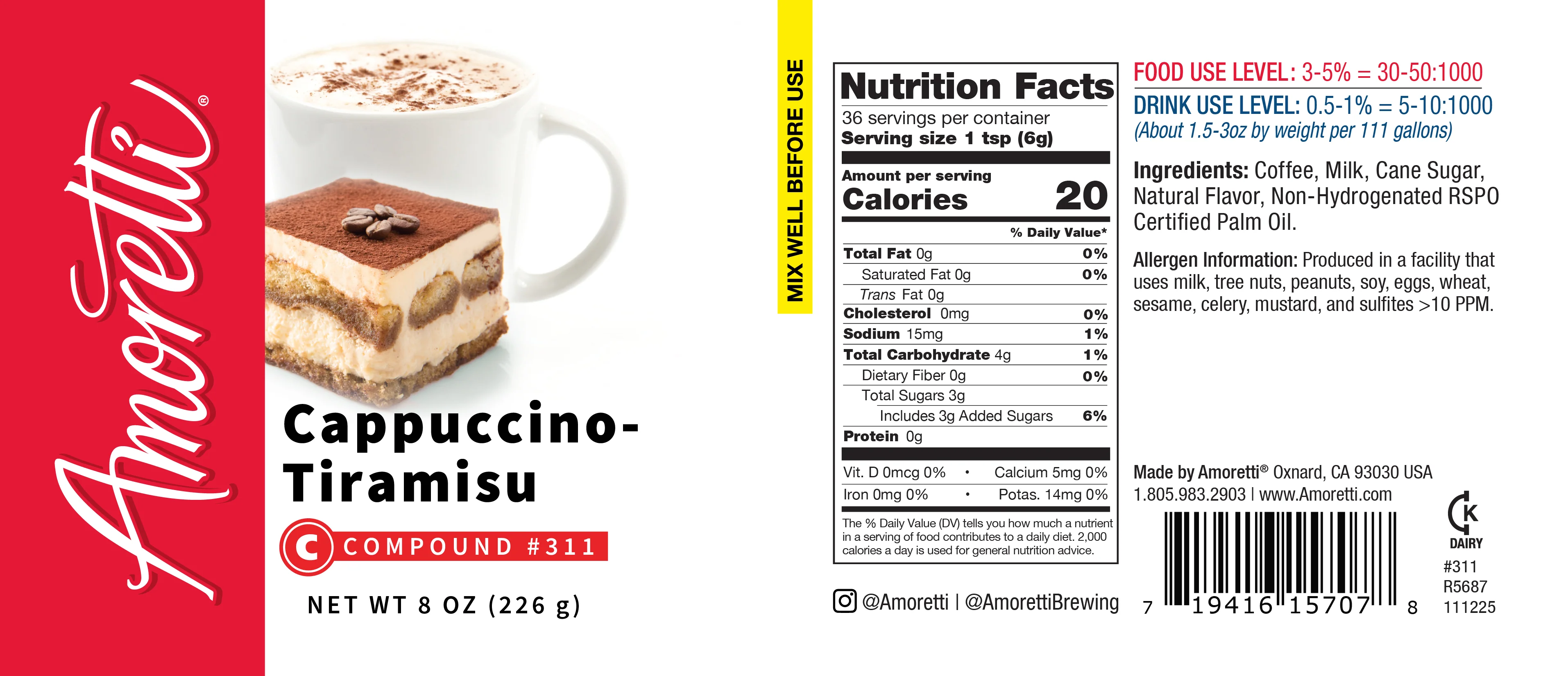 Cappuccino-Tiramisu Compound - Image 2