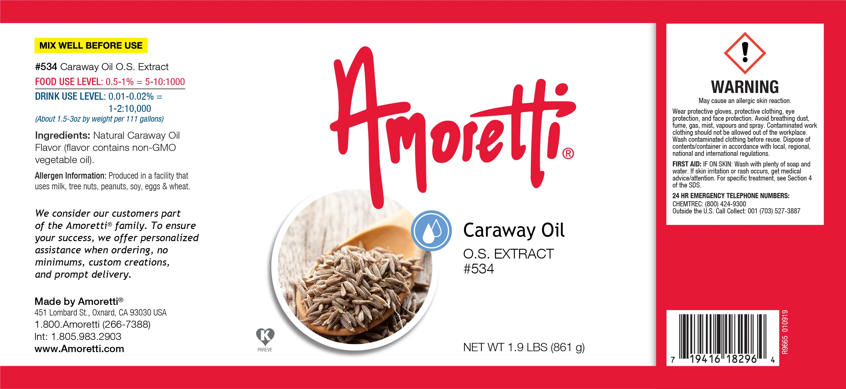 Caraway Oil Extract Oil Soluble - Image 2