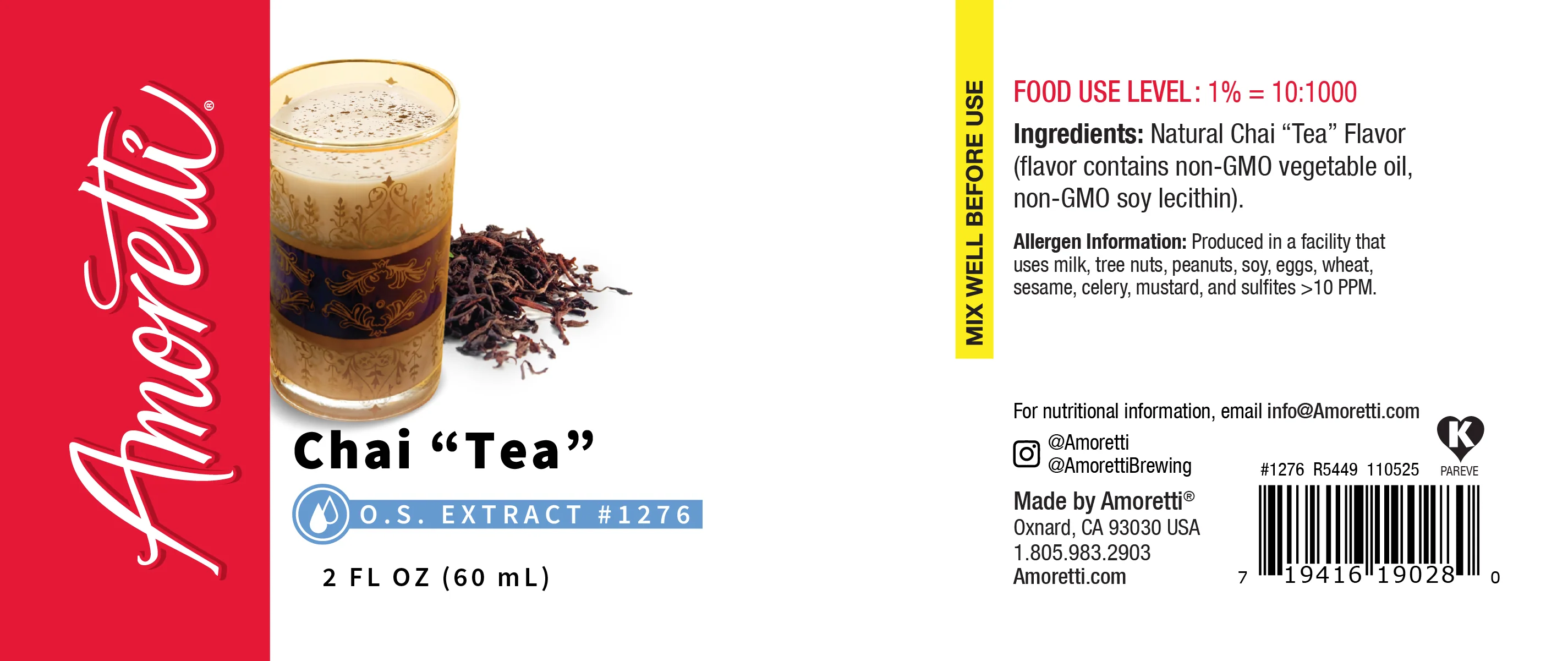 Chai "Tea" Extract Oil Soluble - Image 2