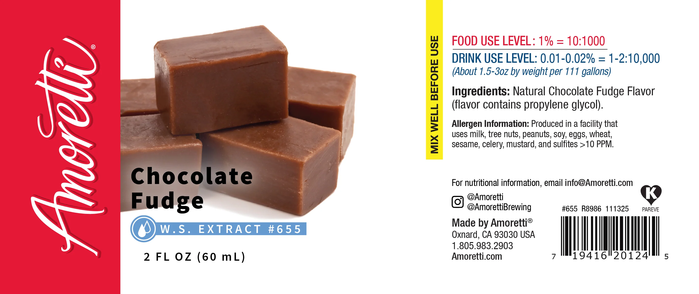 Chocolate Fudge Extract Water Soluble - Image 2