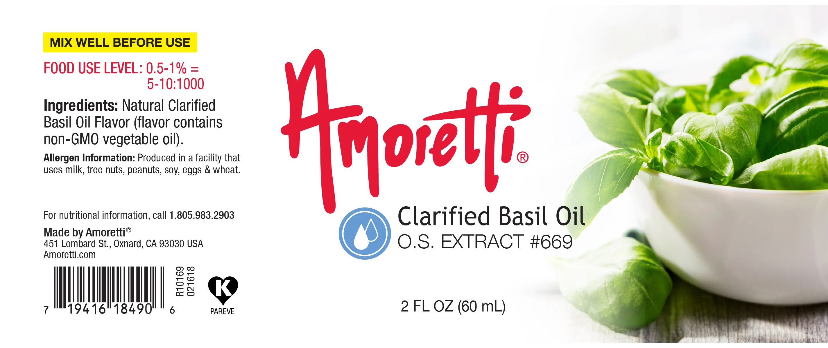 Clarified Basil Oil Extract Oil Soluble - Image 2