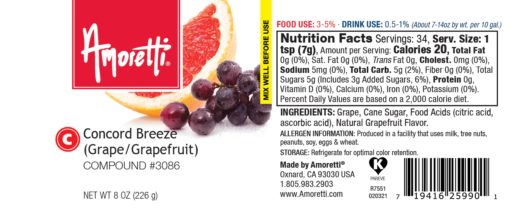 Concord Breeze (Grape-Grapefruit) Compound - Image 2