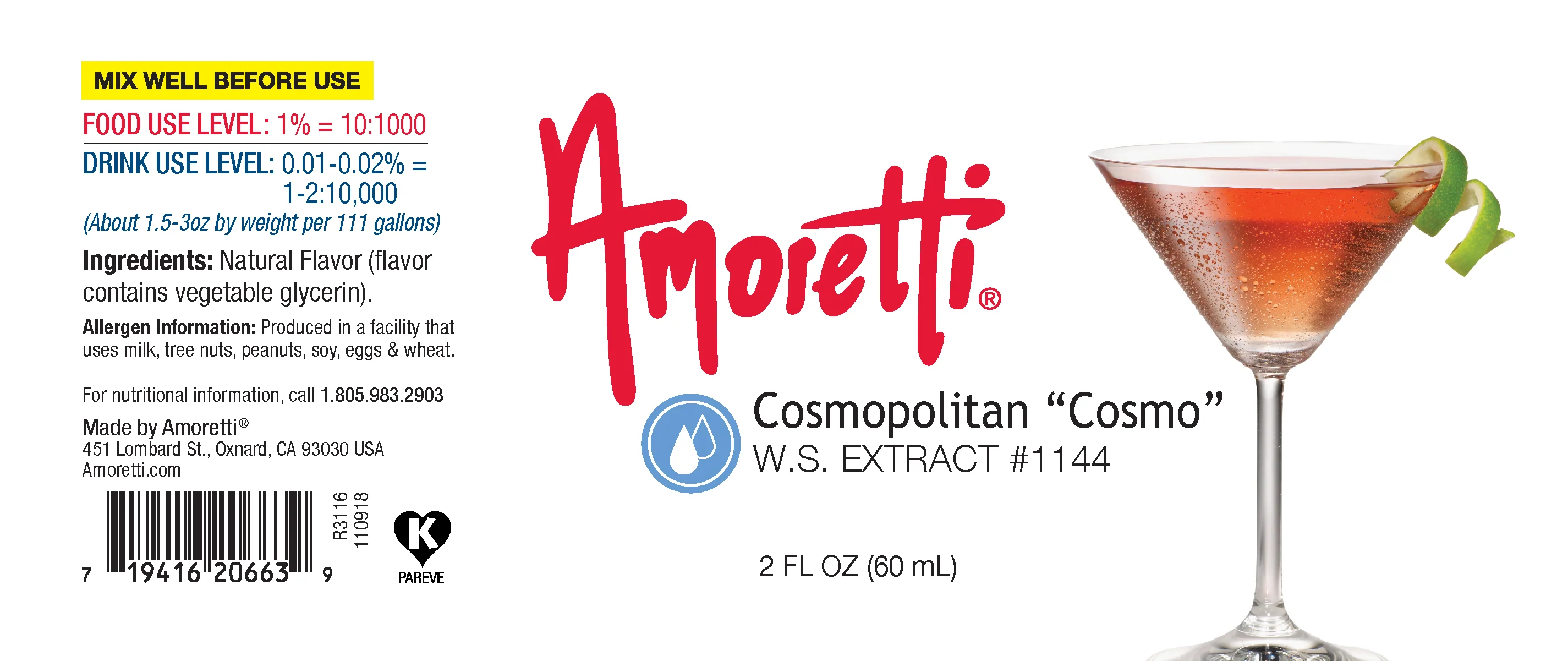Cosmopolitan "Cosmo" Extract Water Soluble - Image 2