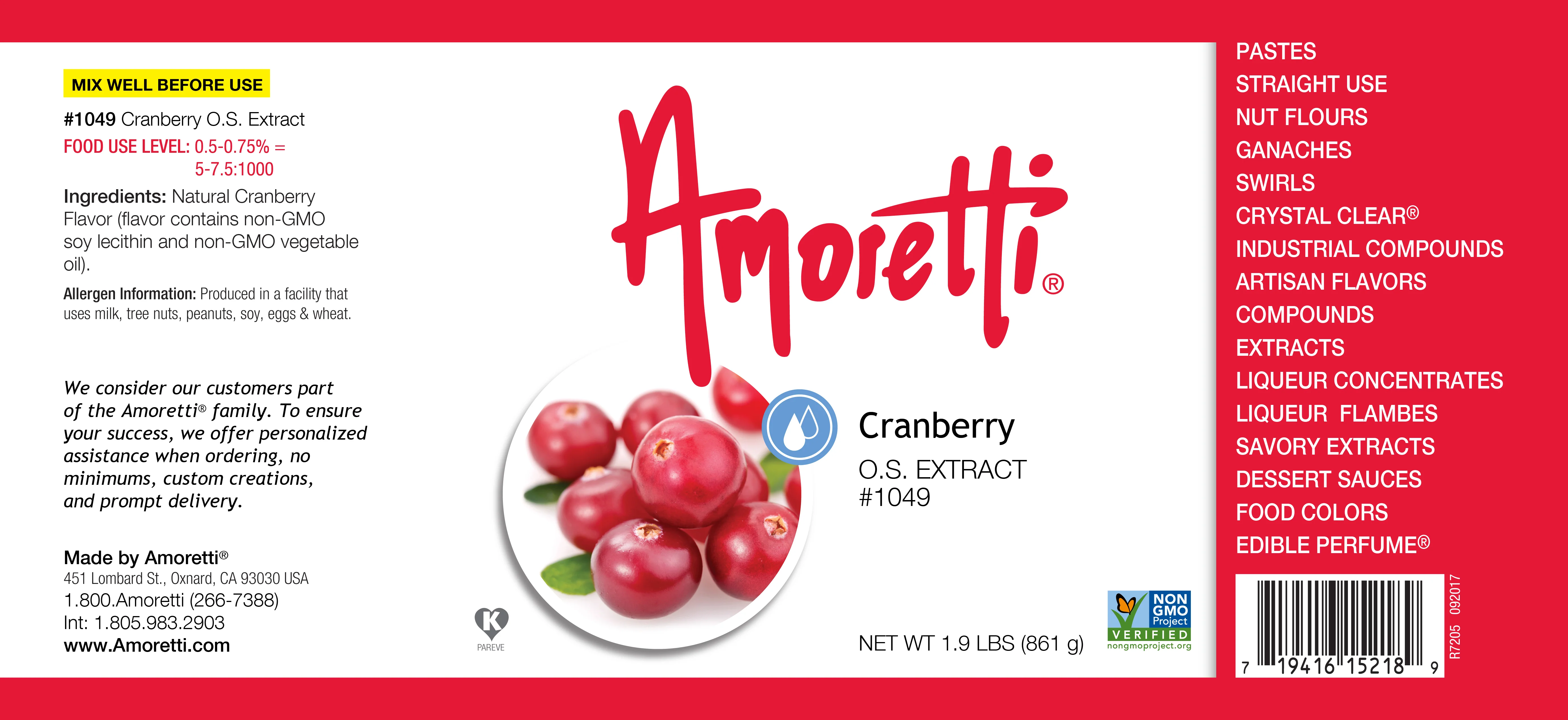 Cranberry Extract Oil Soluble - Image 2