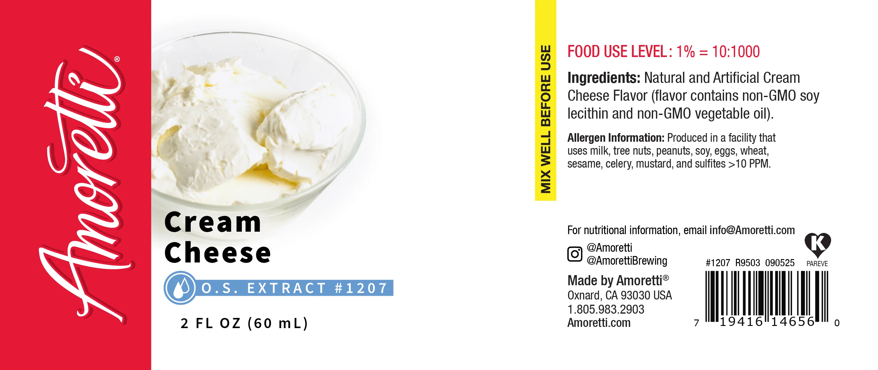 Cream Cheese Extract Oil Soluble - Image 2