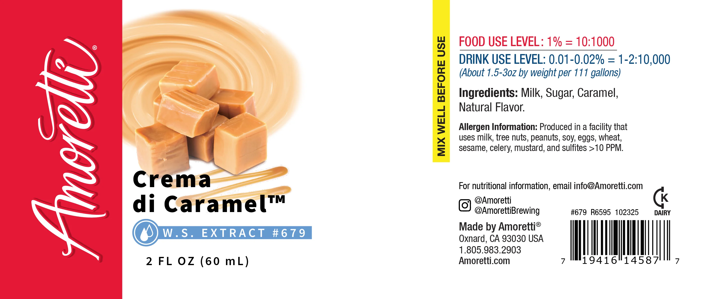 Crema Di Caramel™ Extract Water Soluble - Image 2