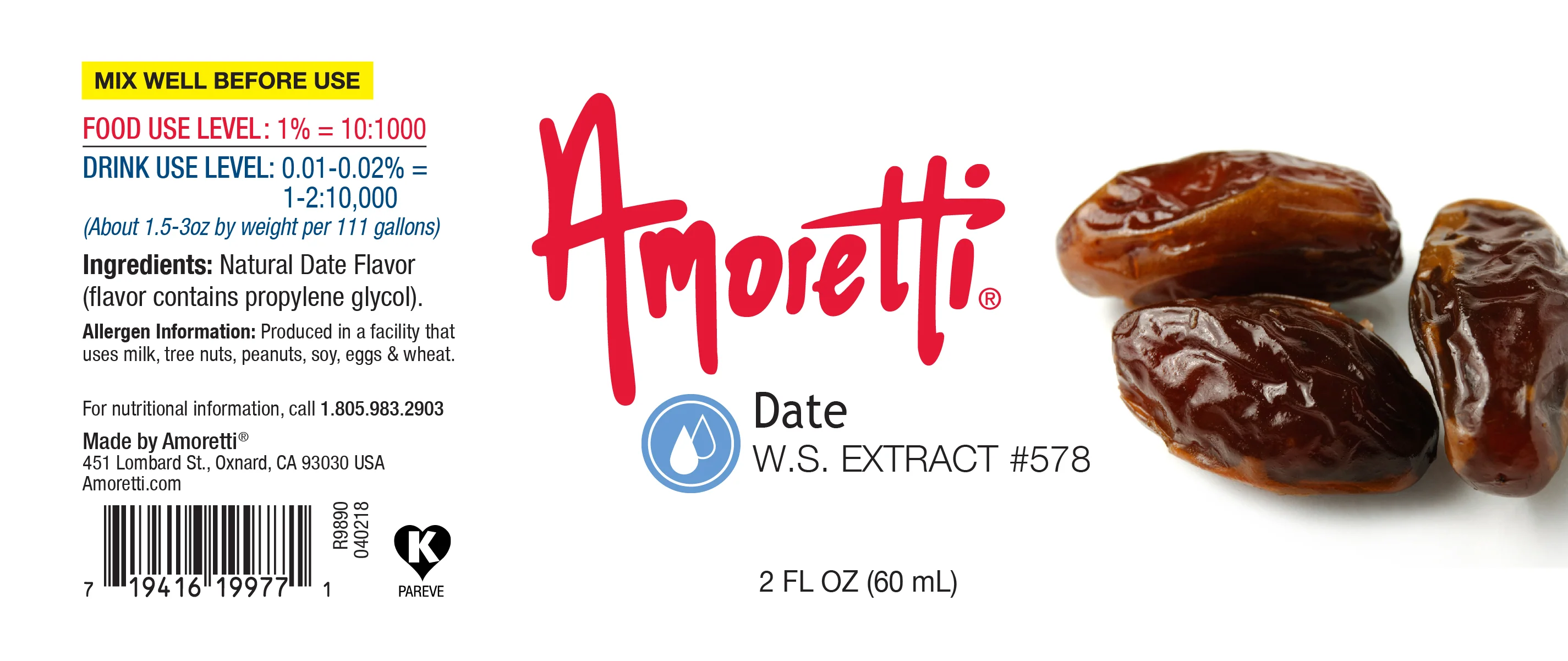 Date Extract Water Soluble - Image 2