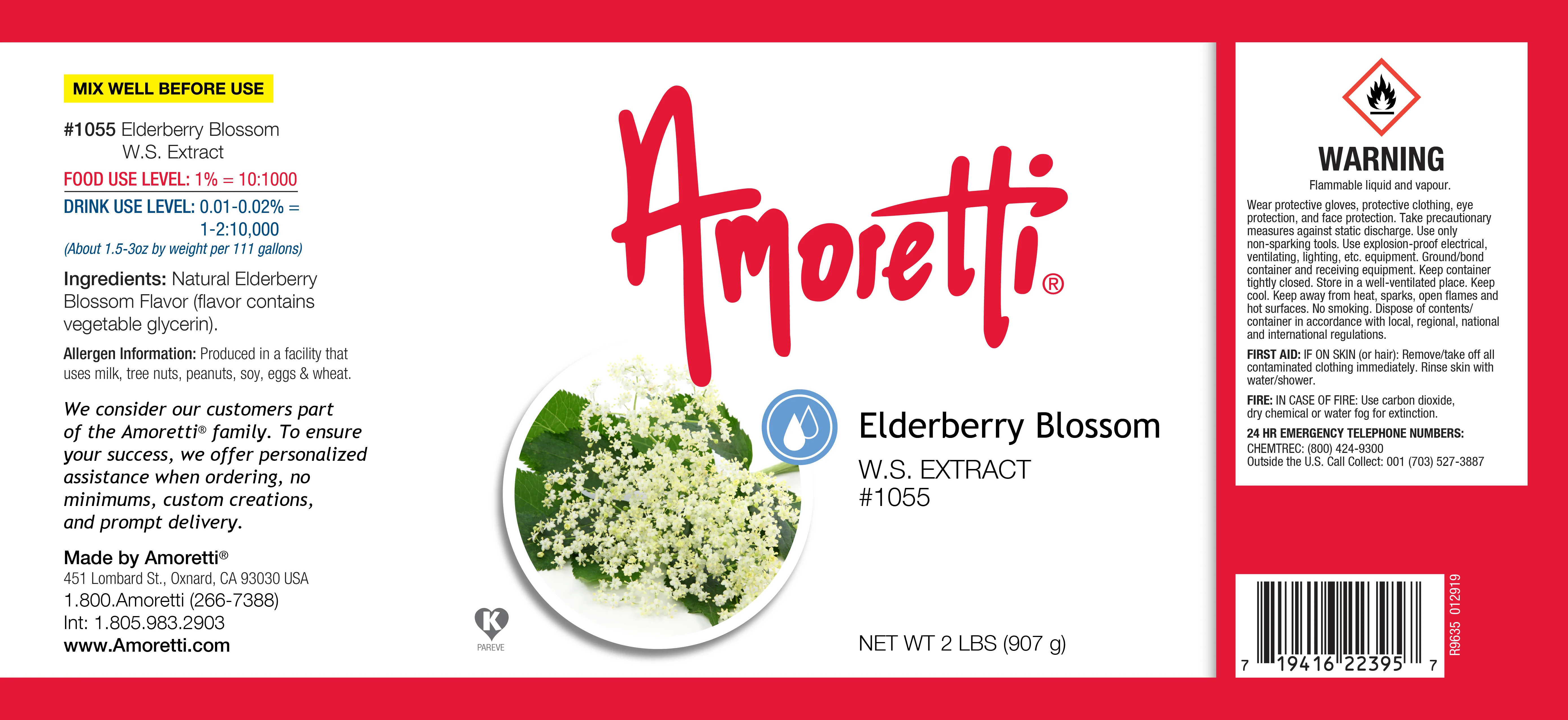 Elderberry Blossom Extract Water Soluble - Image 2