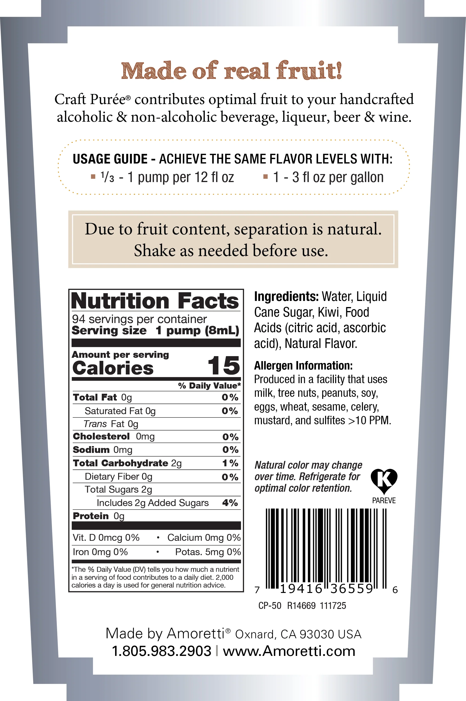Golden Kiwi Craft Puree® - Image 3