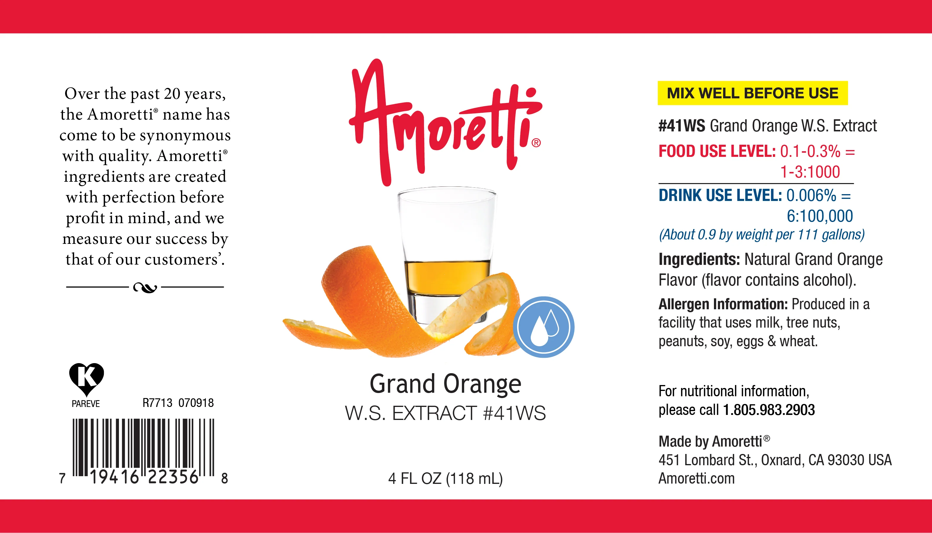 Grand Orange Extract Water Soluble - Image 2
