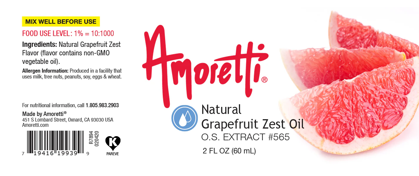 Natural Grapefruit Zest Oil Extract Oil Soluble - Image 2