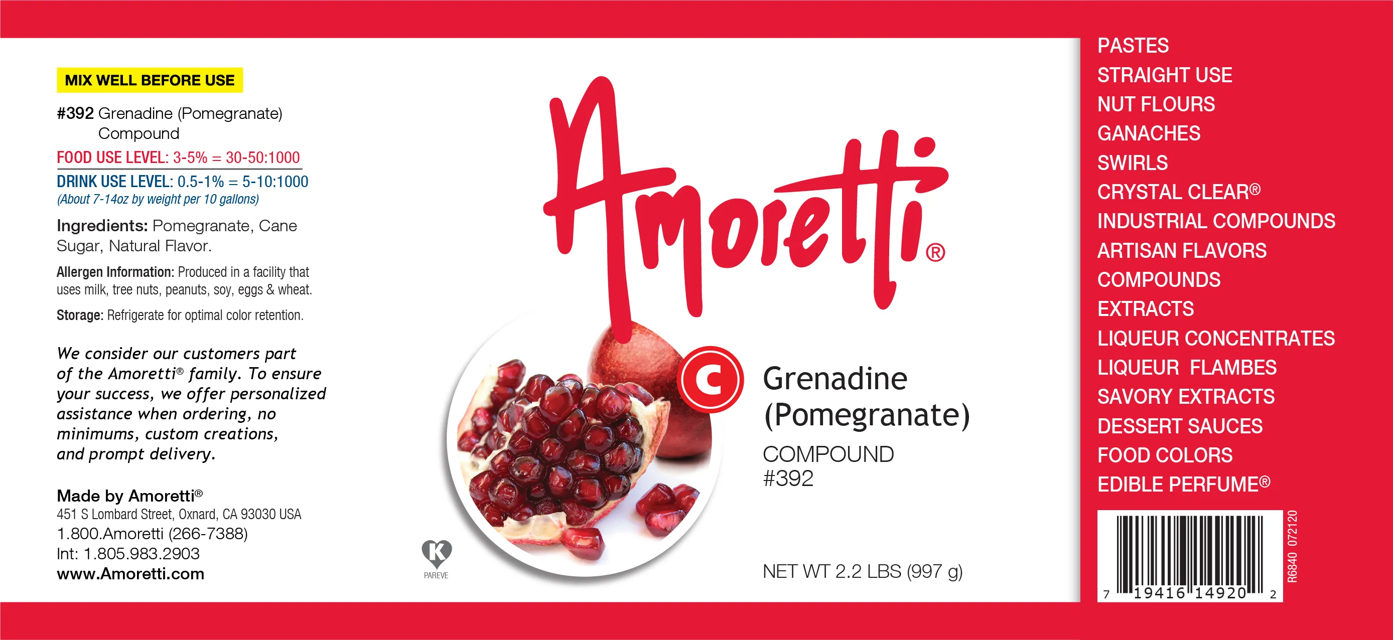 Grenadine-Pomegranate Compound - Image 2