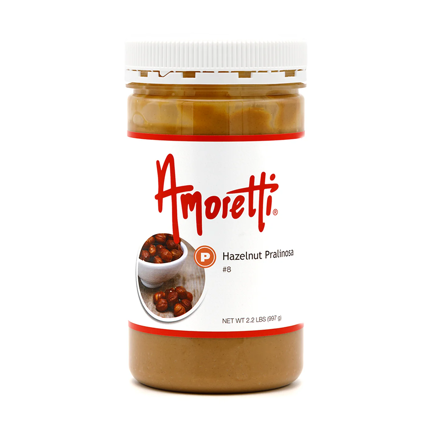 Hazelnut Pralinosa - Dark Roasted, Ultra Smooth Natural (skin on) Hazelnut Butter (sugar added)