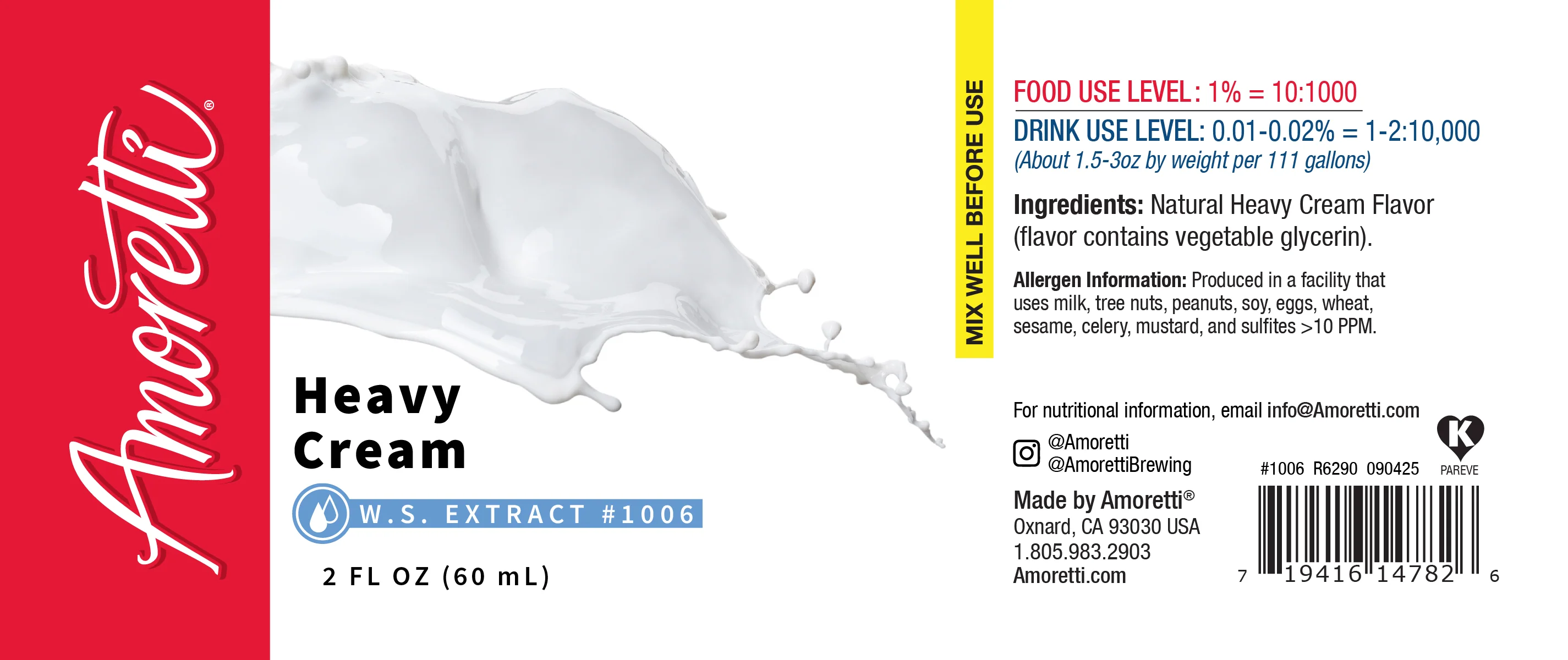 Heavy Cream Extract Water Soluble - Image 2