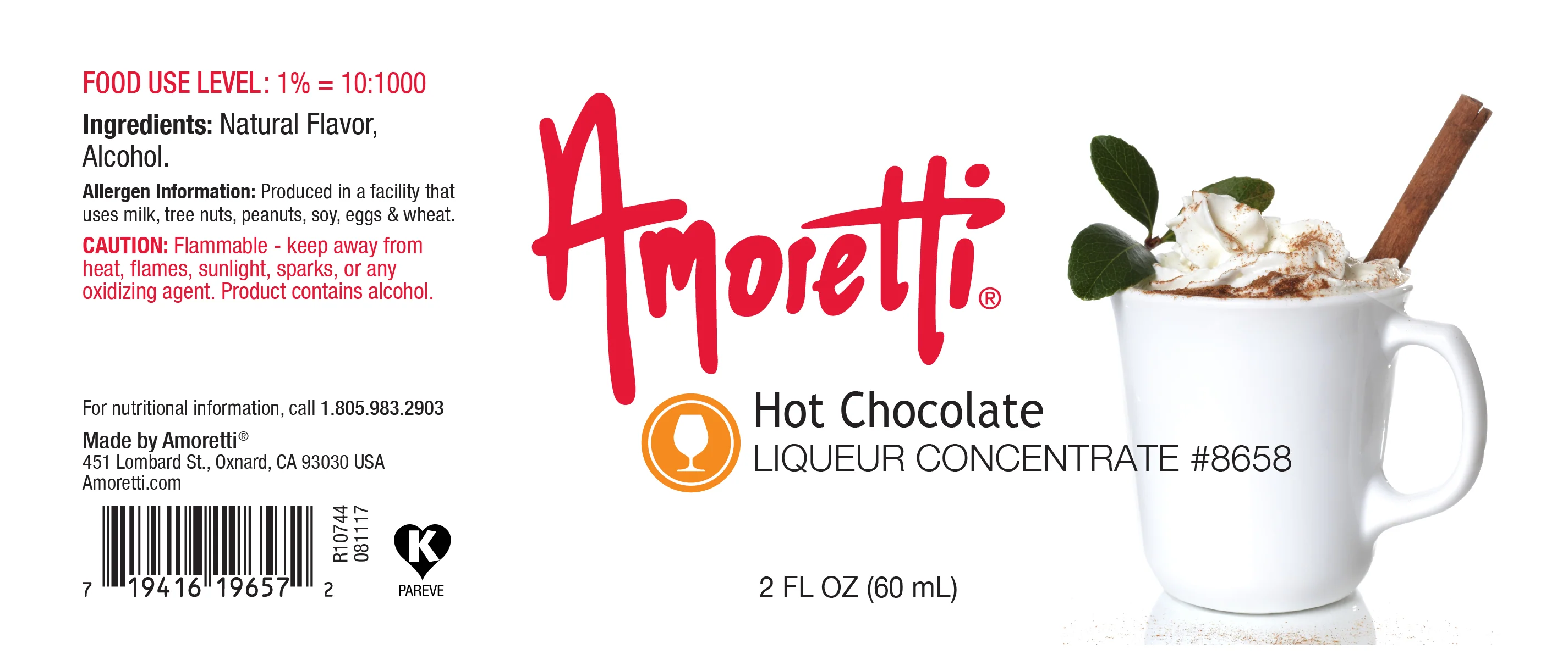 Hot Chocolate Liqueur Concentrate - Image 4