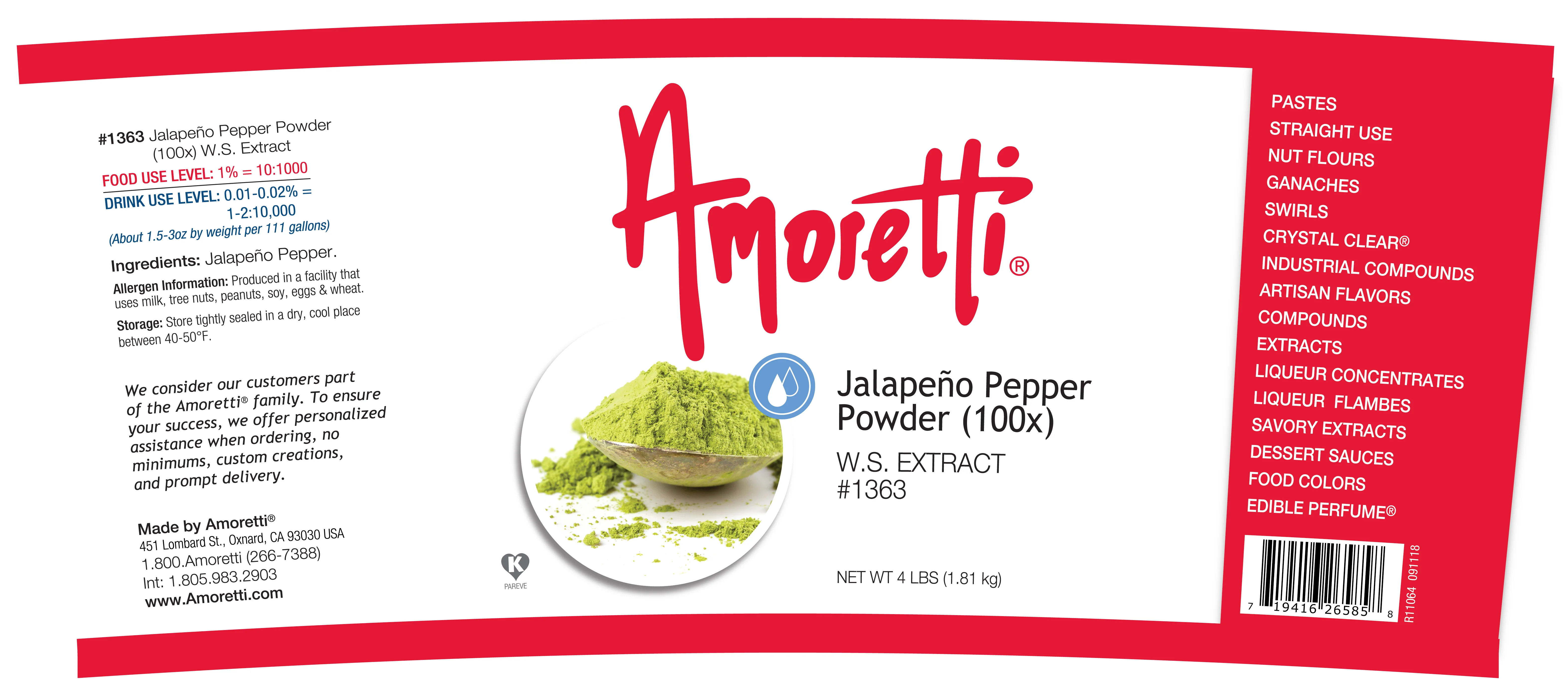 Jalapeno Pepper Extract Powder Water Soluble (100X) - Image 2