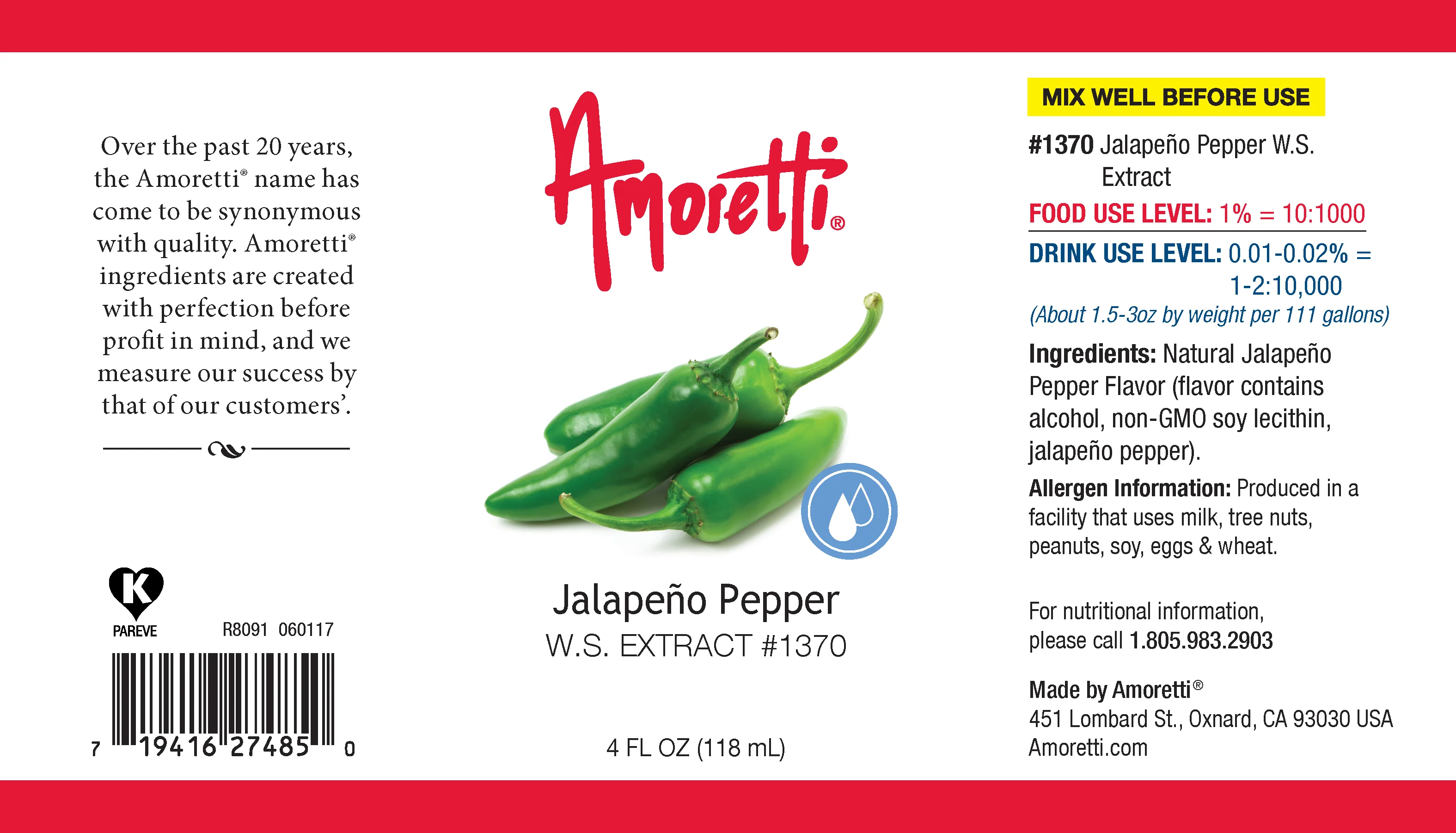 Jalapeno Pepper Extract Water Soluble - Image 2
