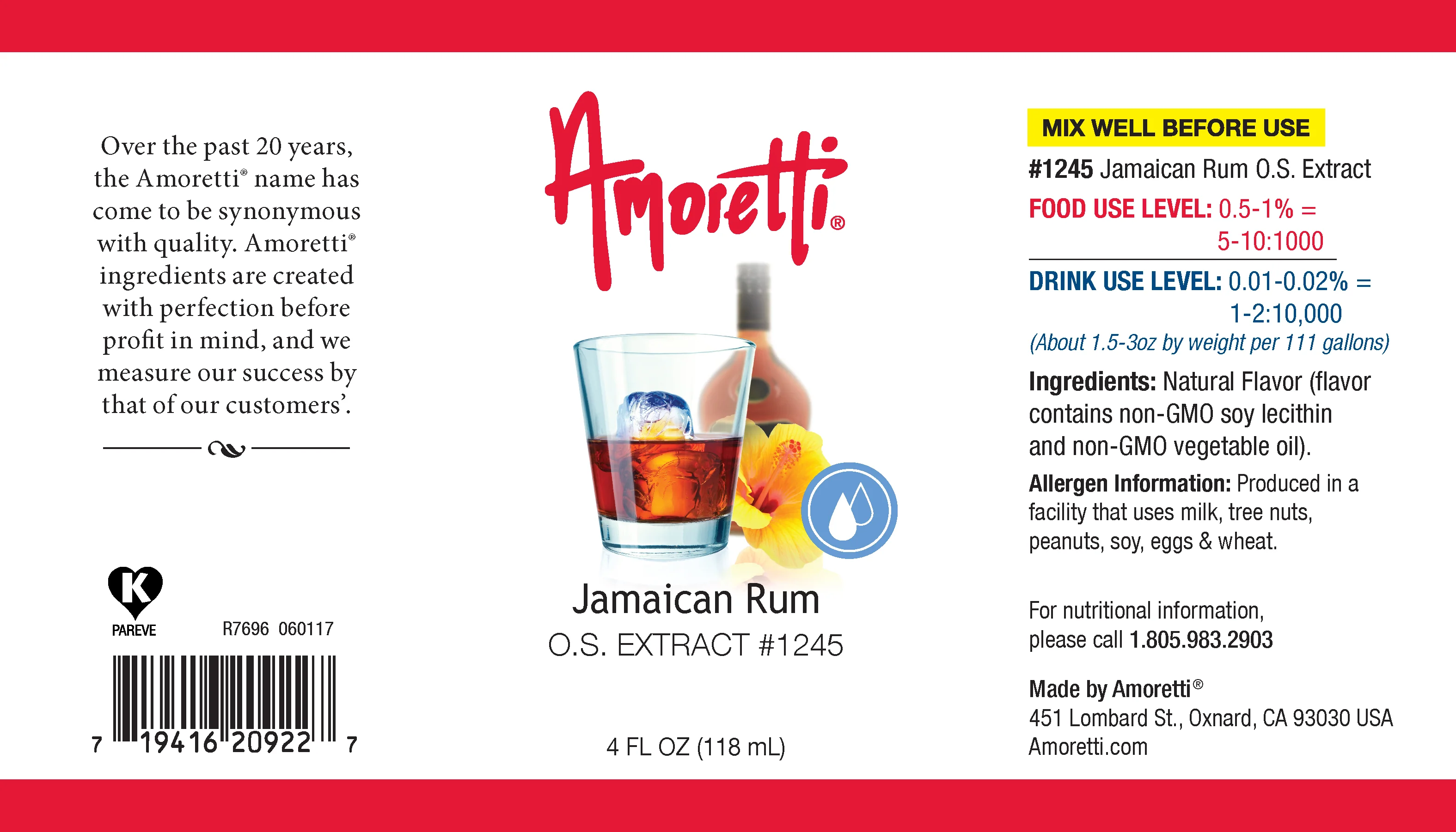 Jamaican Rum Extract Oil Soluble - Image 2