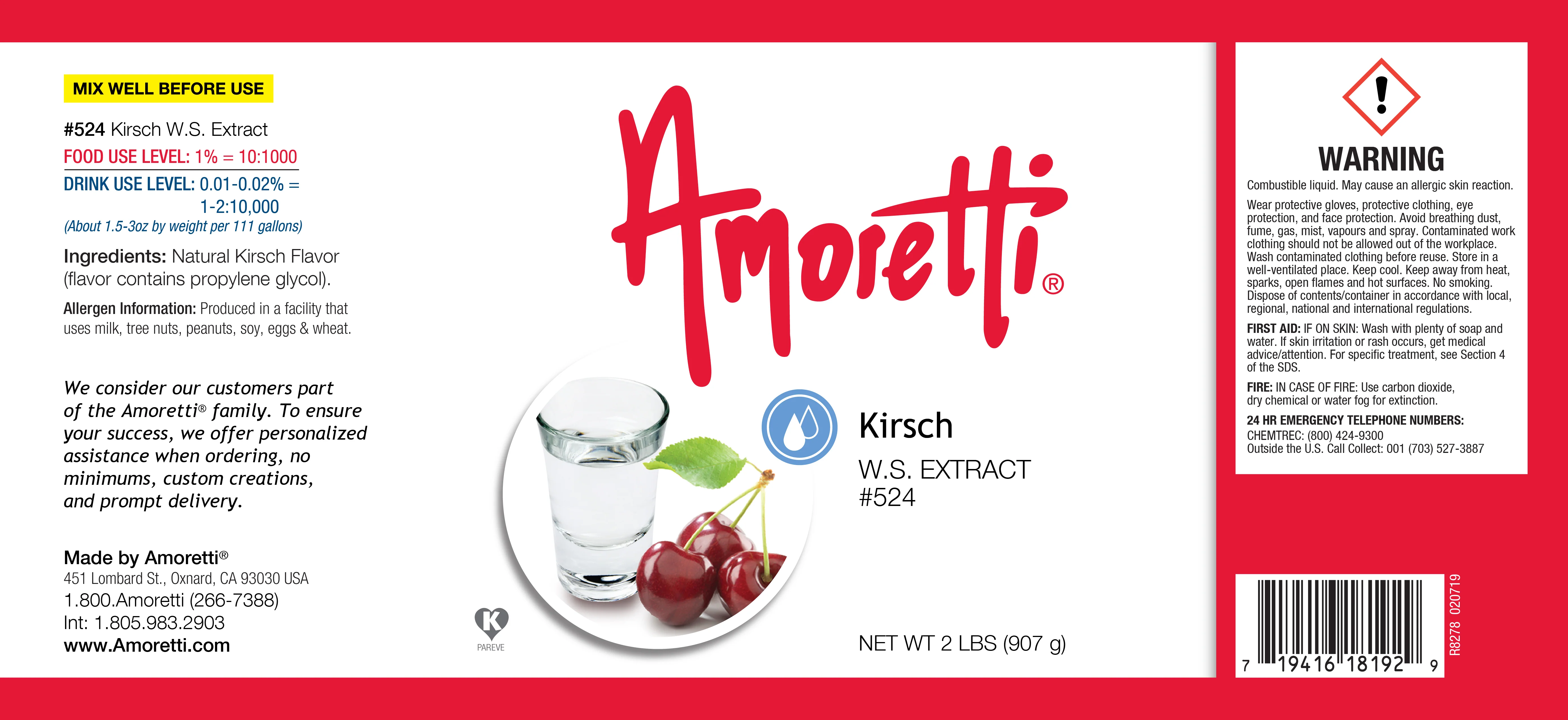 Kirsch Extract Water Soluble - Image 2