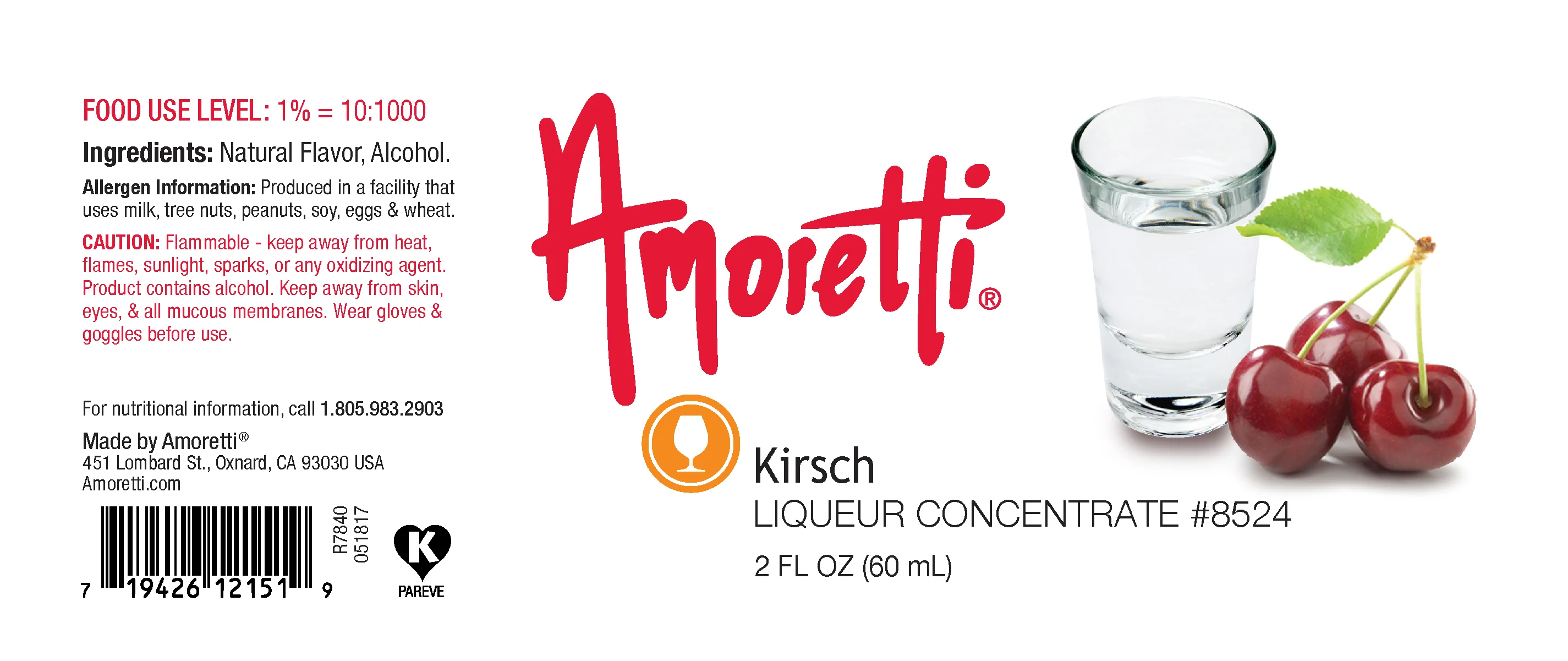 Kirsch Liqueur Concentrate - Image 2