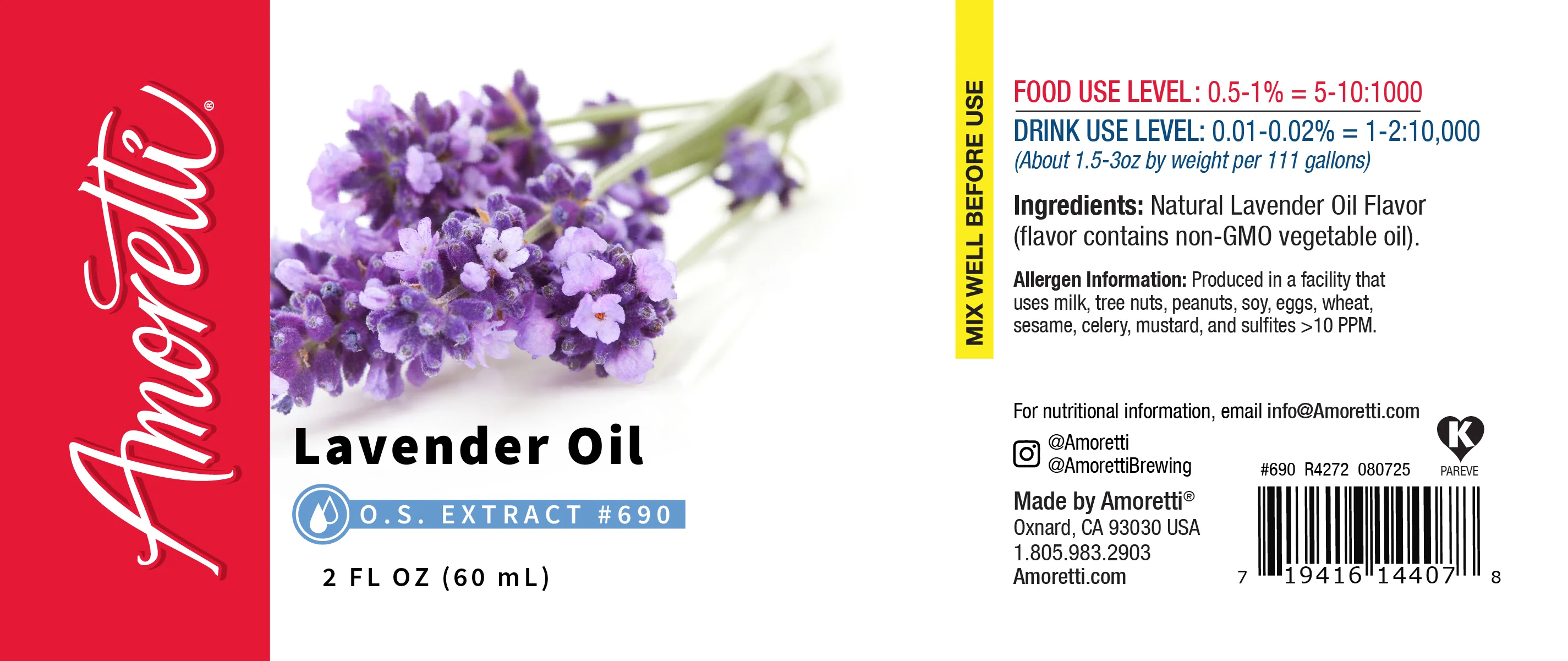 Lavender Oil Extract Oil Soluble - Image 2