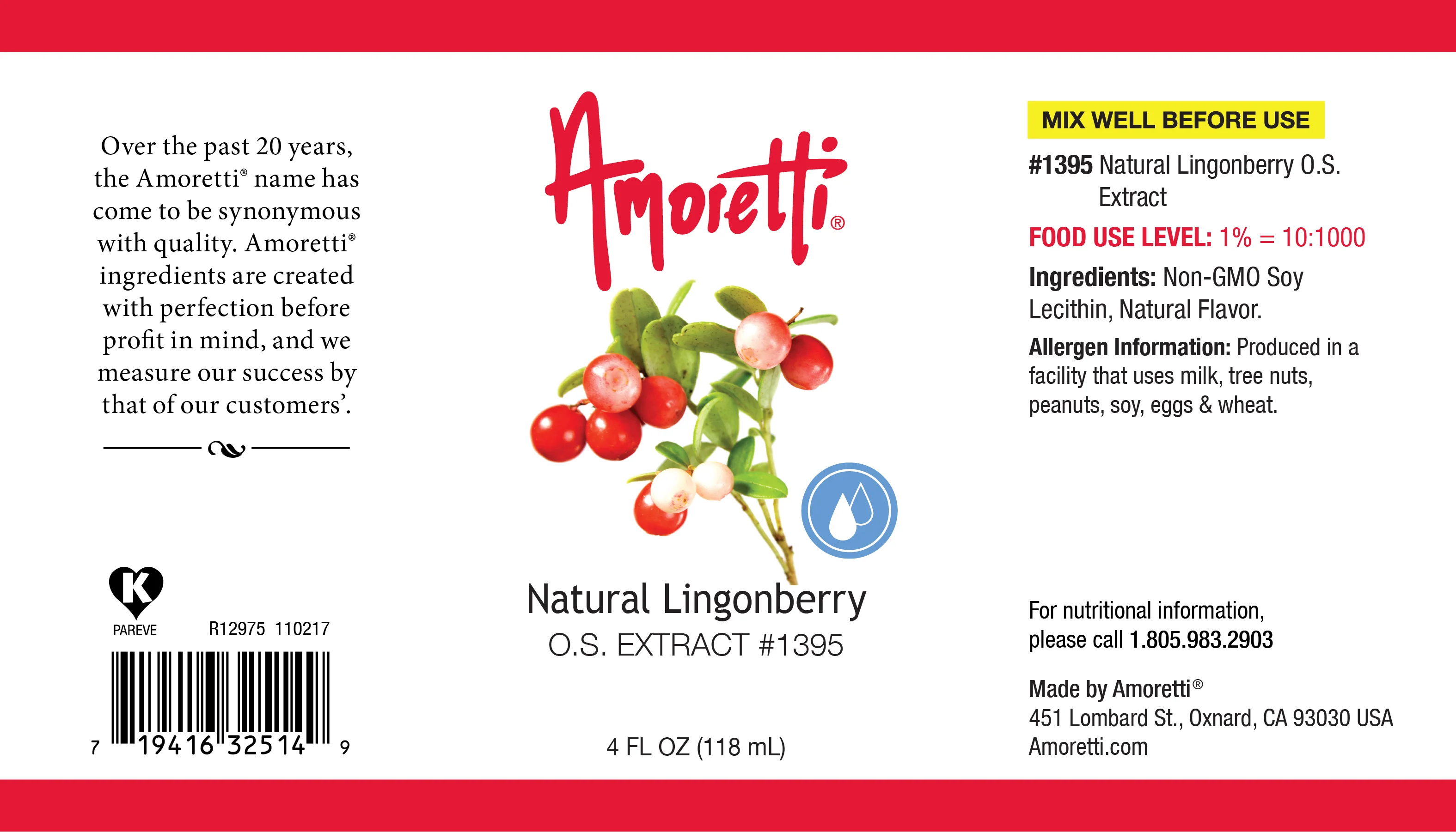 Lingonberry Extract Oil Soluble - Image 2