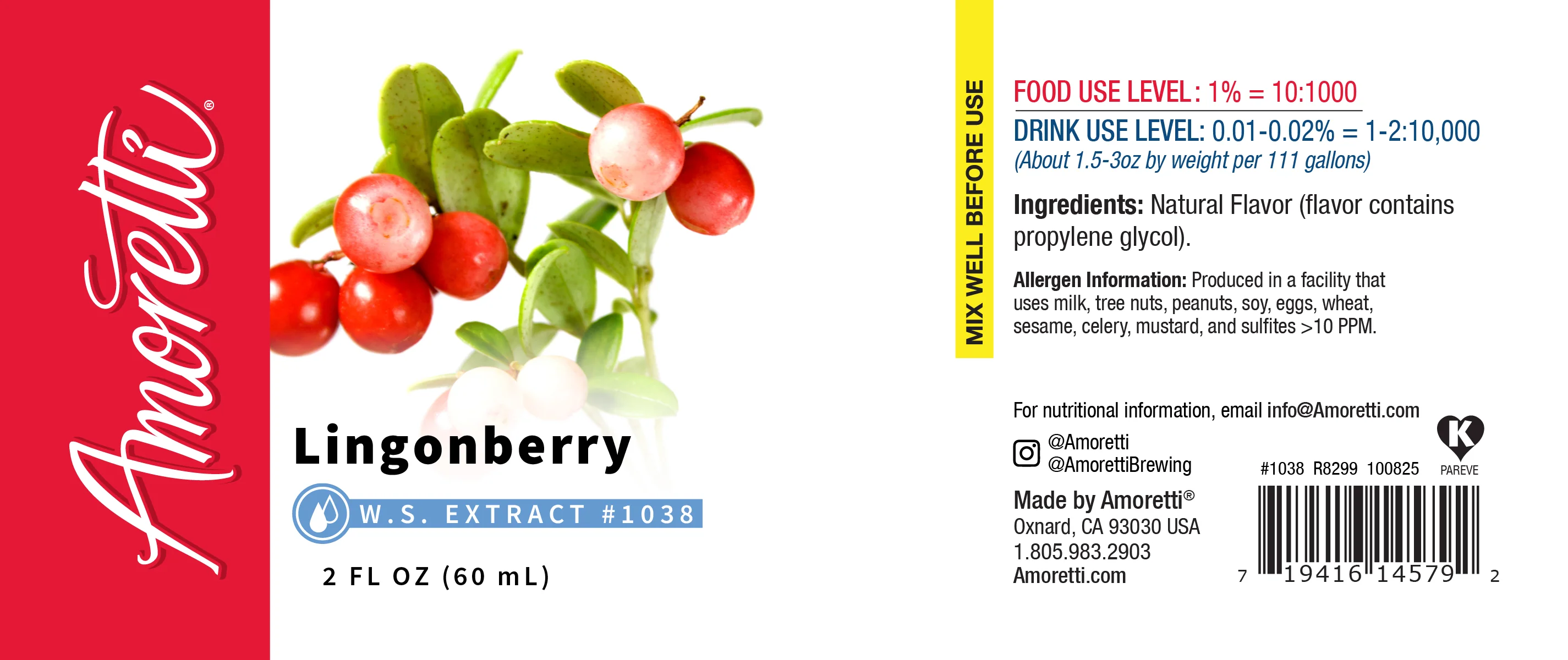 Lingonberry Extract Water Soluble - Image 2