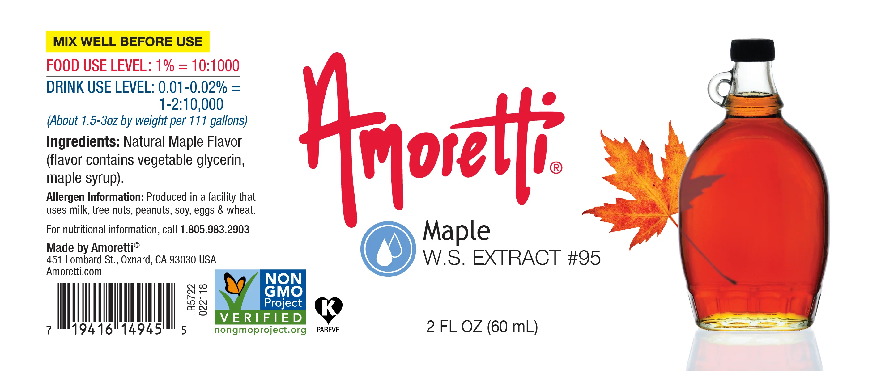Maple Extract Water Soluble - Image 2