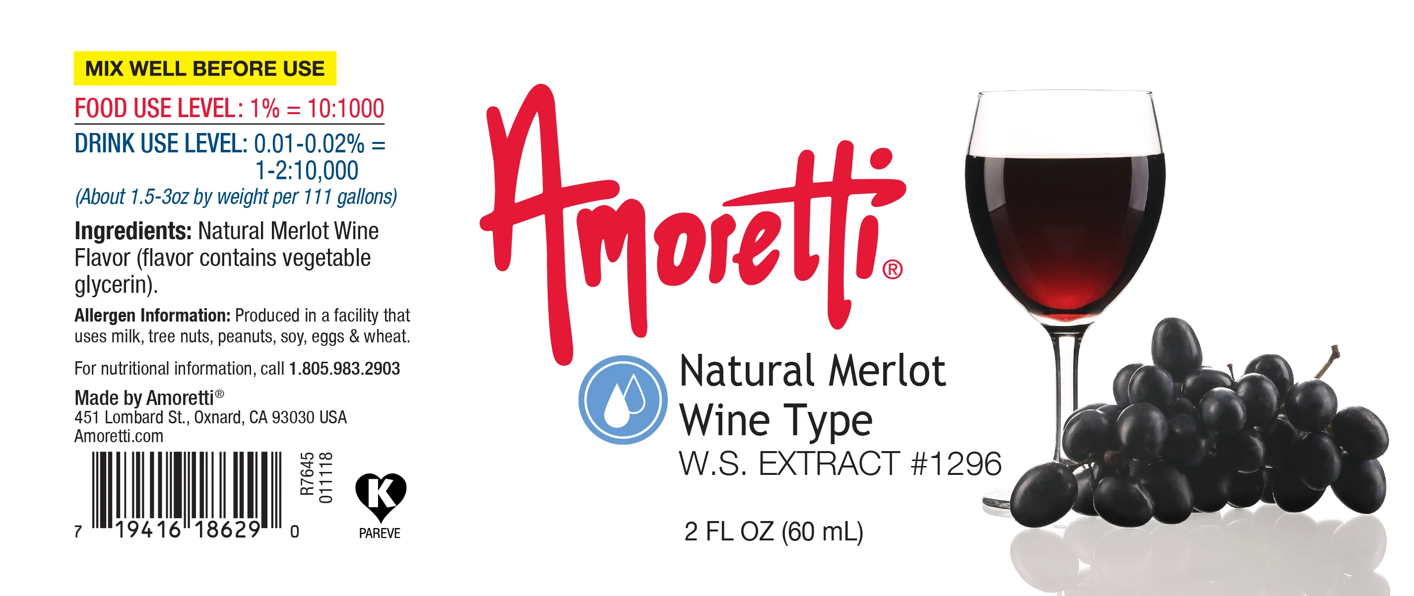 Natural Merlot Wine Extract Water Soluble - Image 2