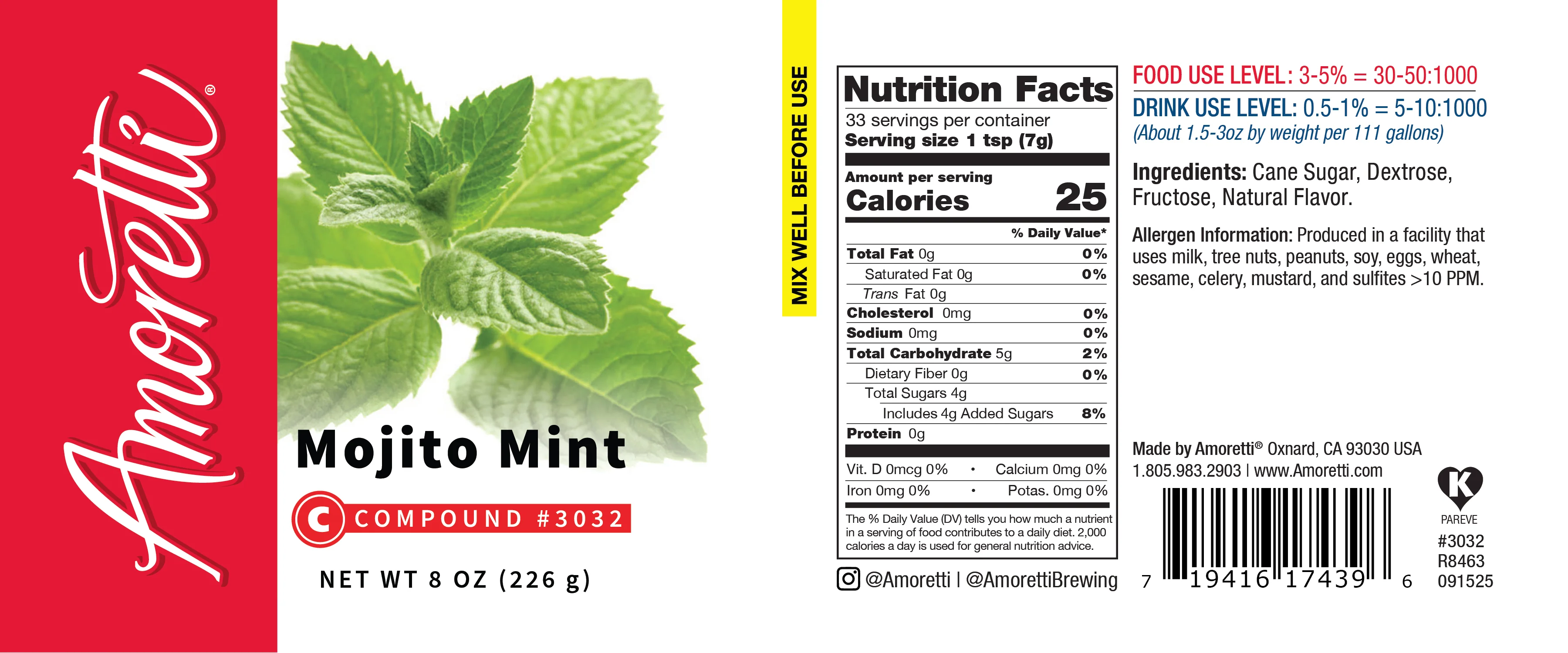 Mojito Mint Compound (just mint, no lime) - Image 2