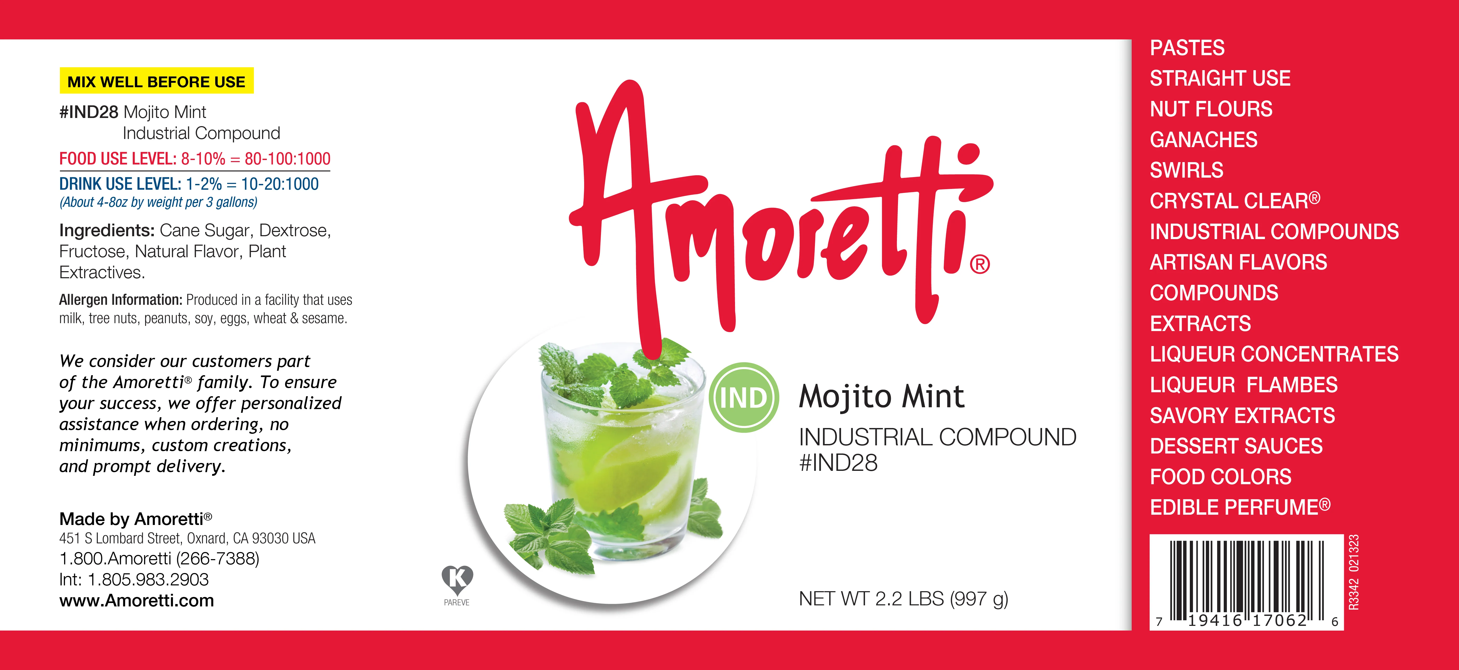 Mojito Mint Industrial Compound (just mint, no lime) - Image 2