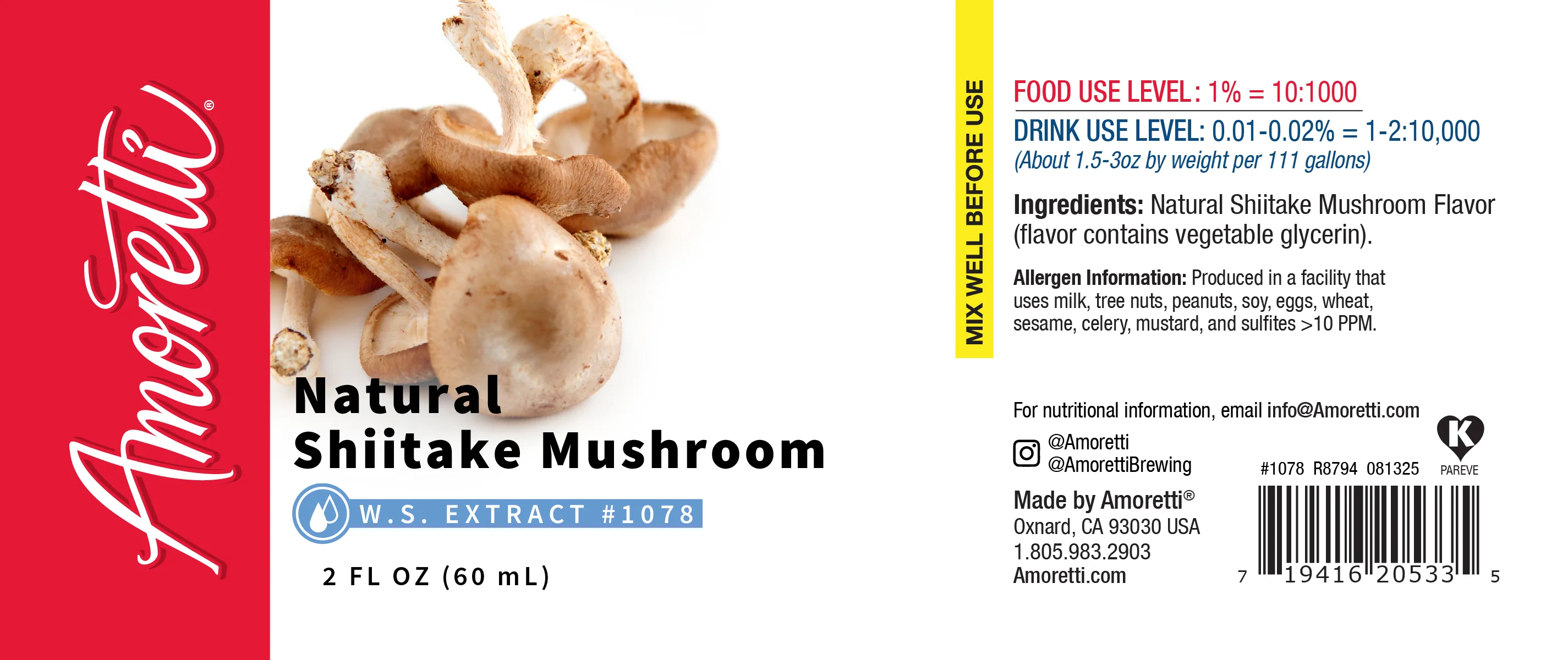Natural Mushroom Shiitake Extract Water Soluble - Image 2