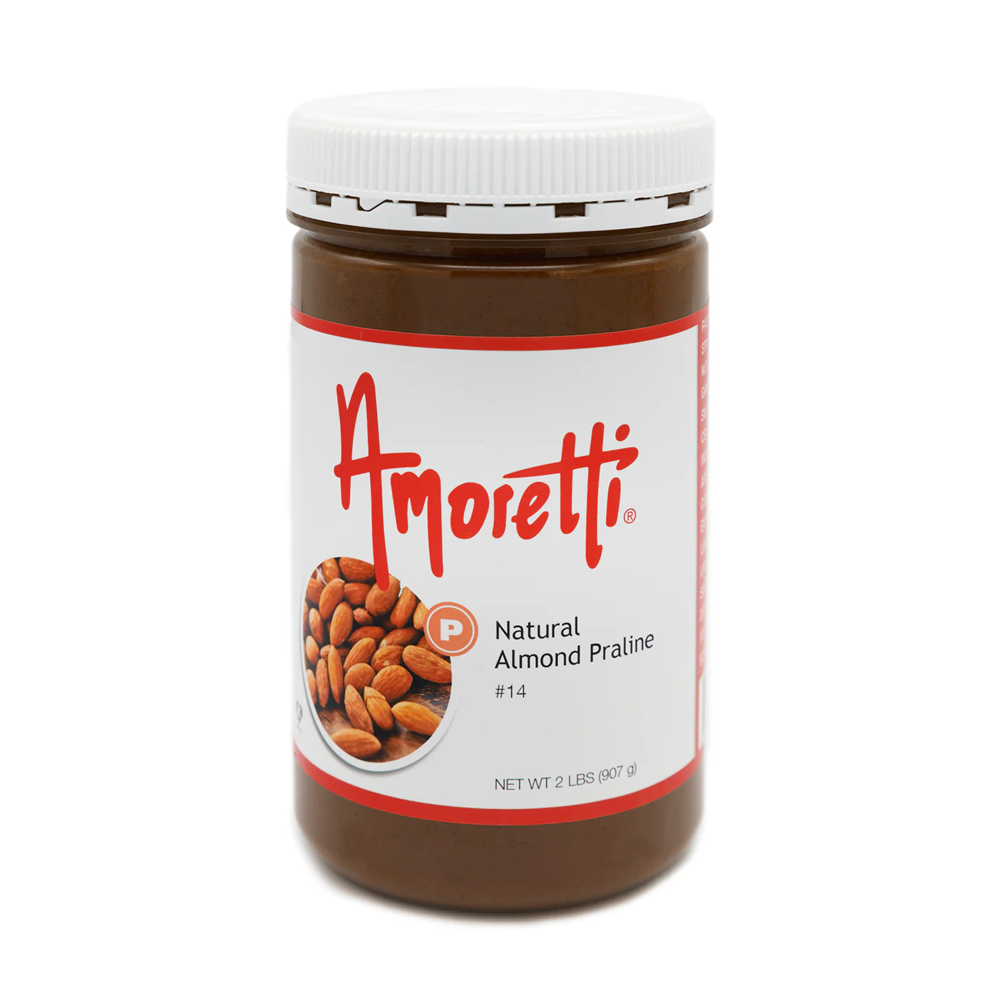 Natural Almond Praline - Dark Roasted, Ultra Smooth Natural (skin on) Almond Butter (no sugar added)